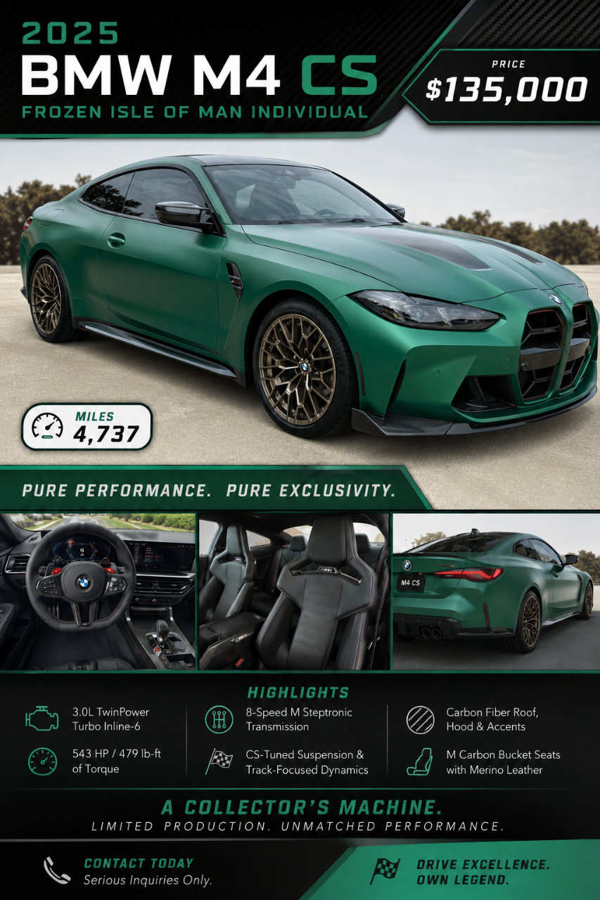 صورة 1 لـ 2025 BMW M4 CS