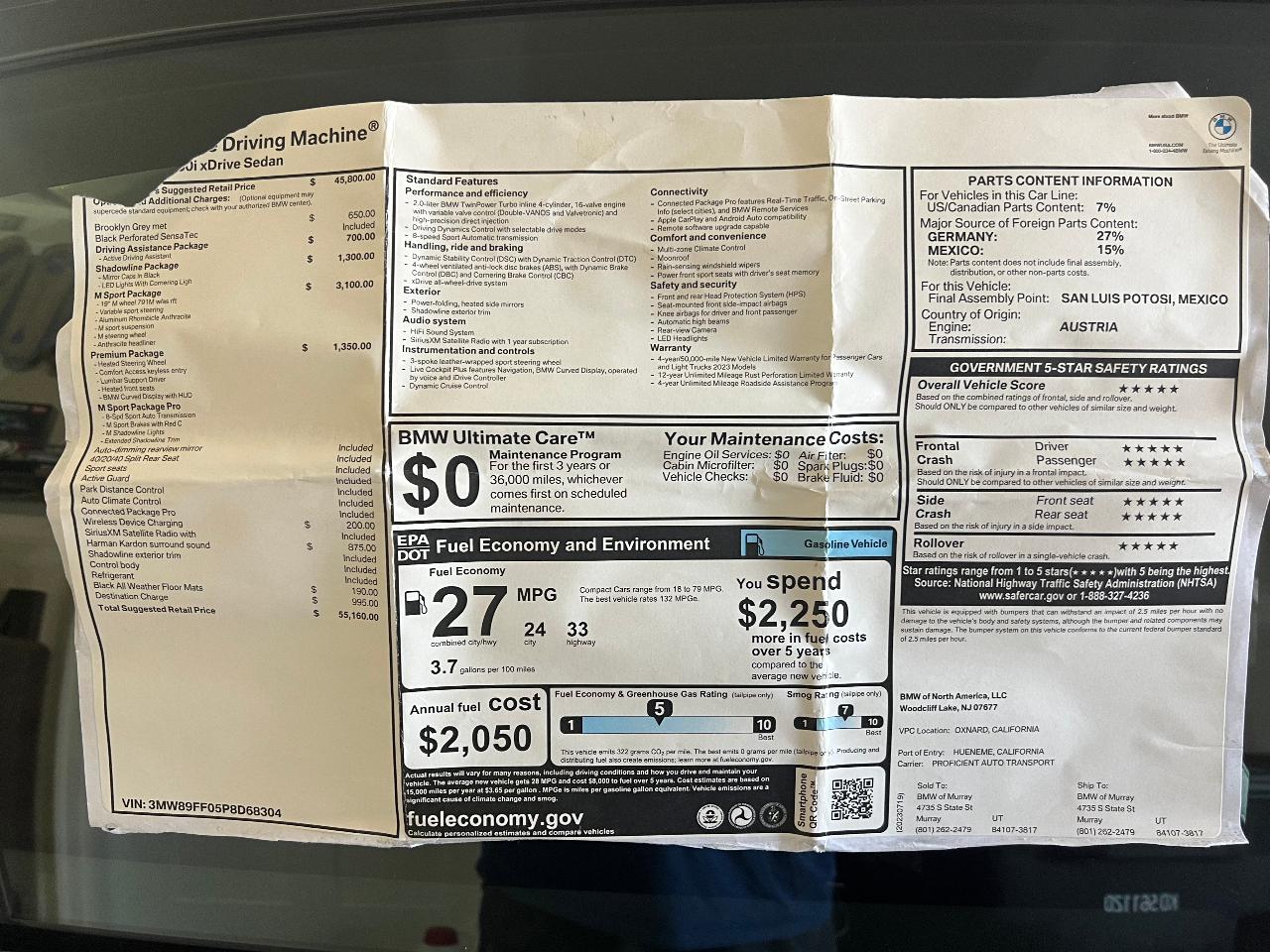 2023 BMW 330 I XDRIVE 缩略图 15