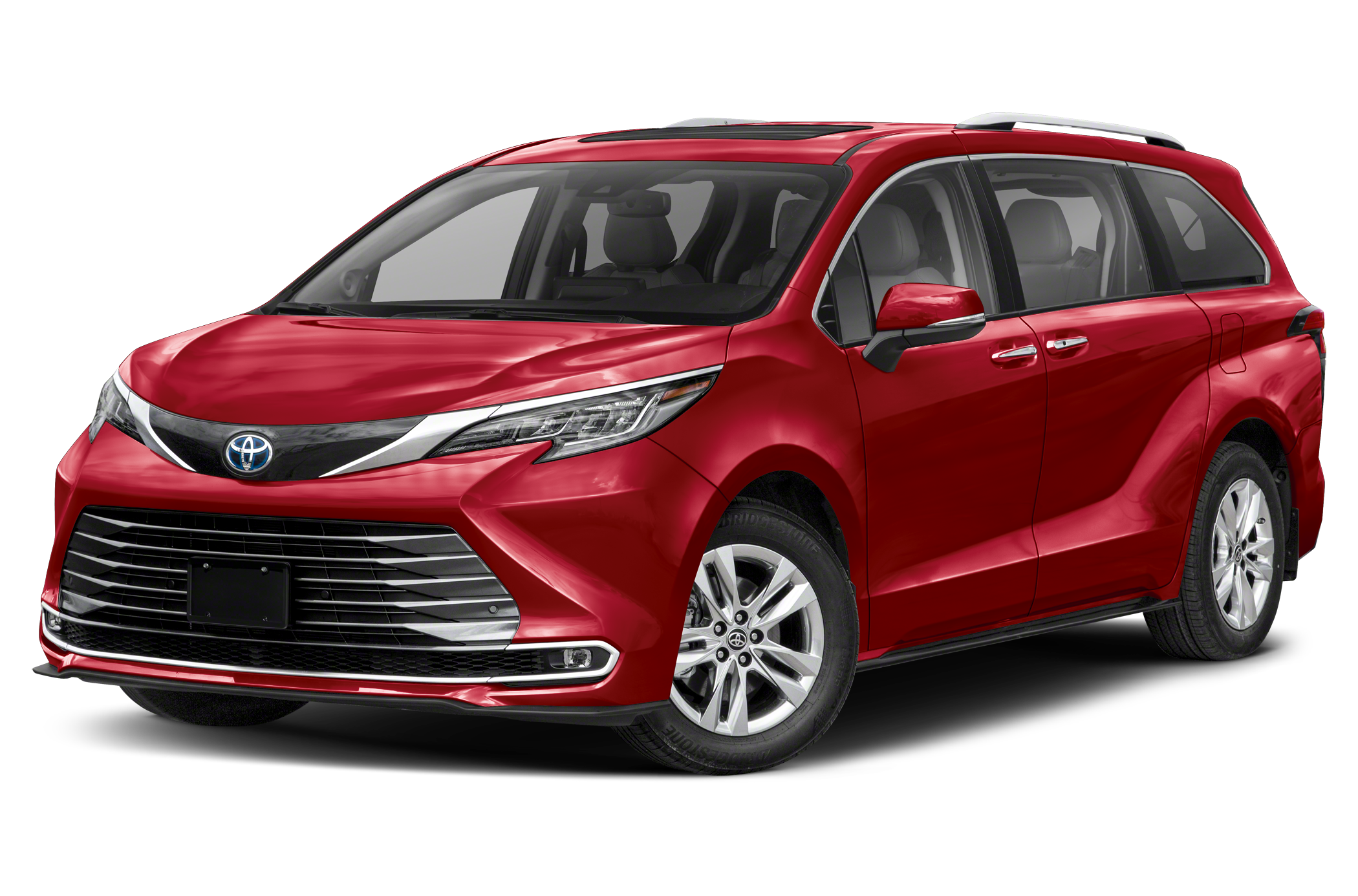 Side view of the 2025 Toyota Sienna