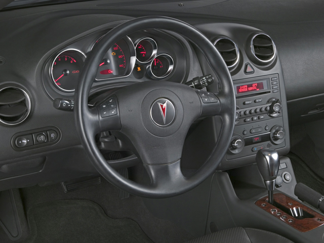 2006 pontiac g6 online steering wheel size