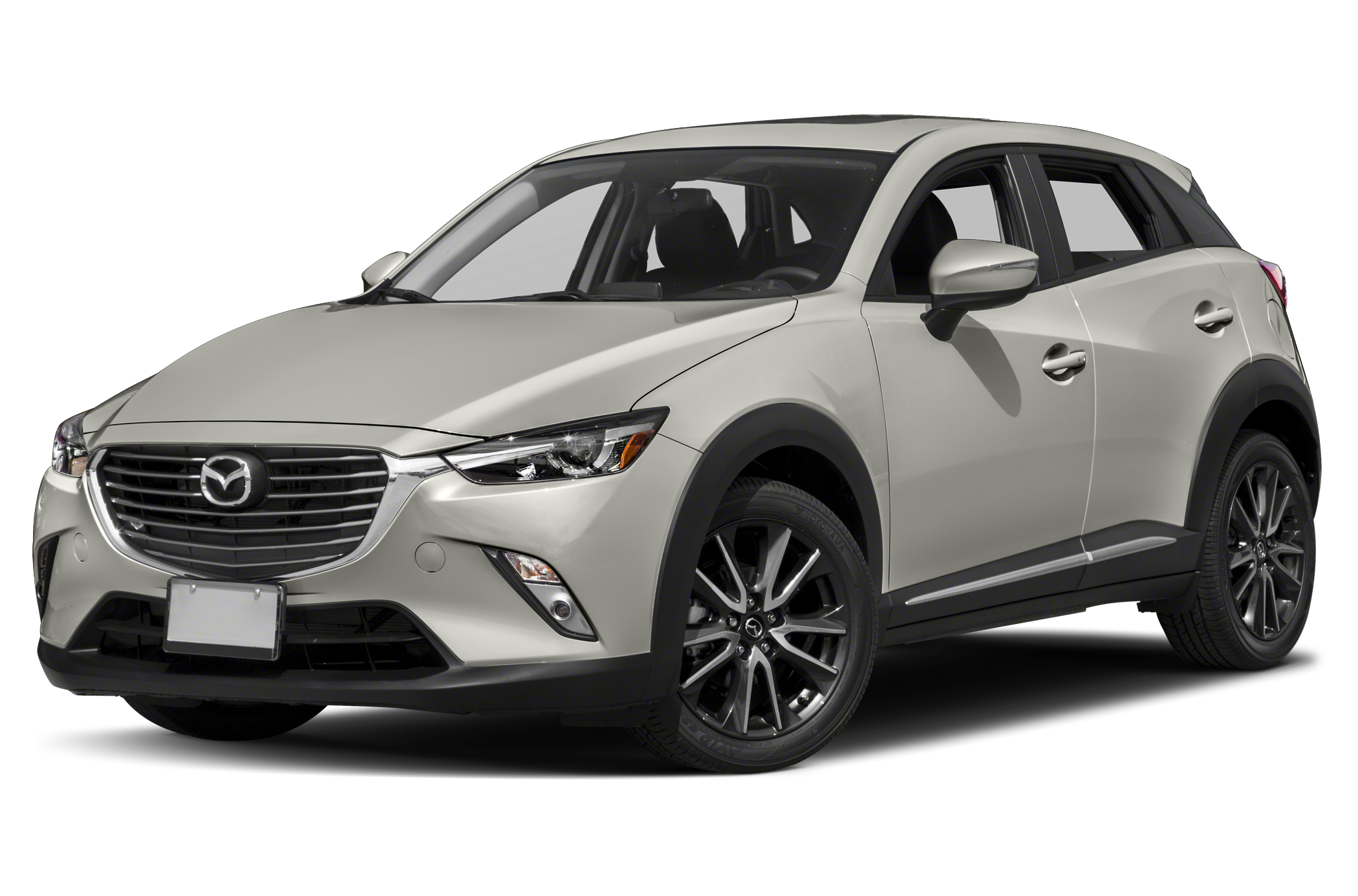 Side view of the 2017 Mazda CX-3
