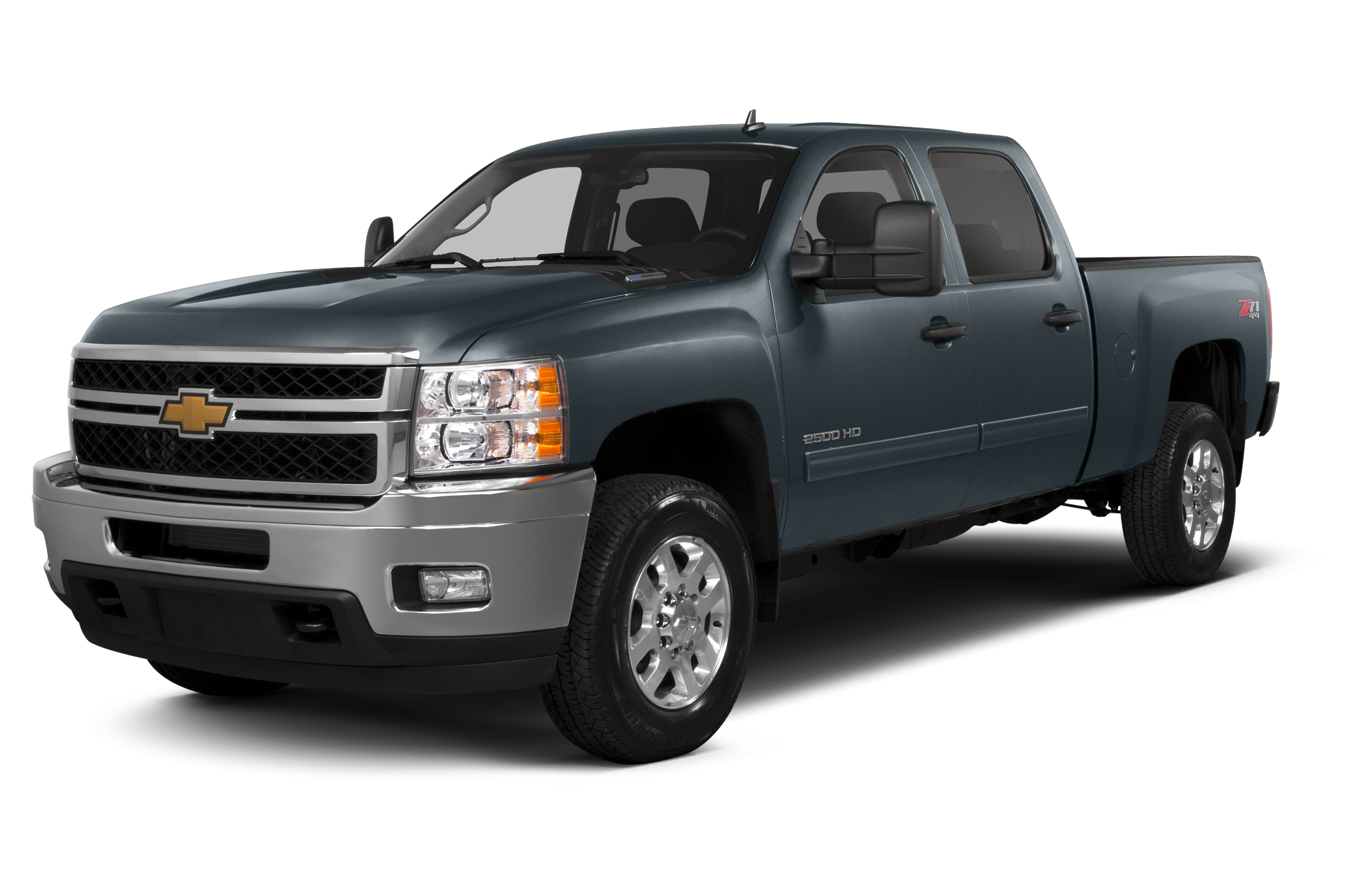 Side view of the 2013 Chevrolet Silverado 2500