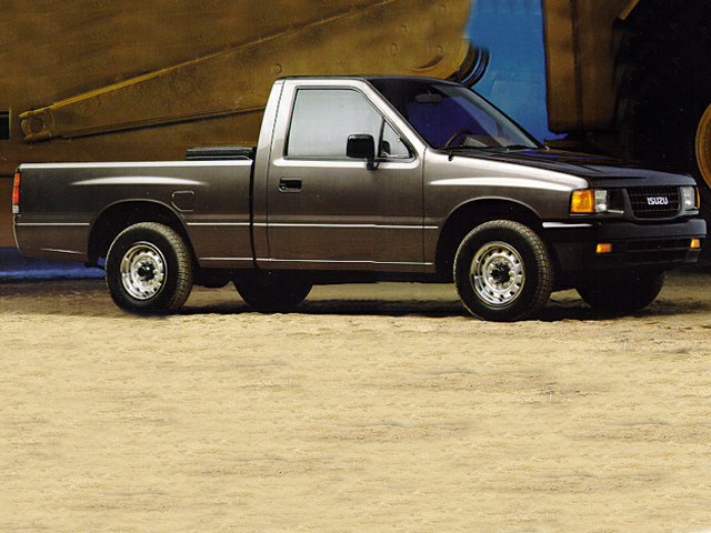 Side view of the 1992 Isuzu Pickup Truck