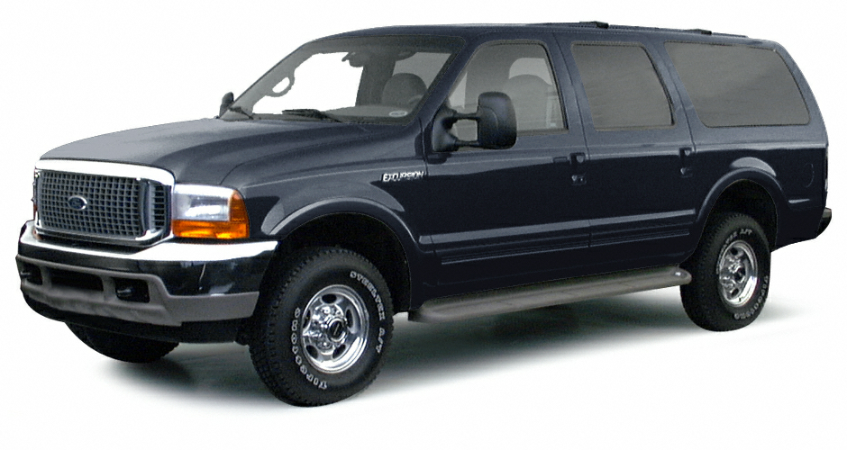 Side view of the 2001 Ford Excursion
