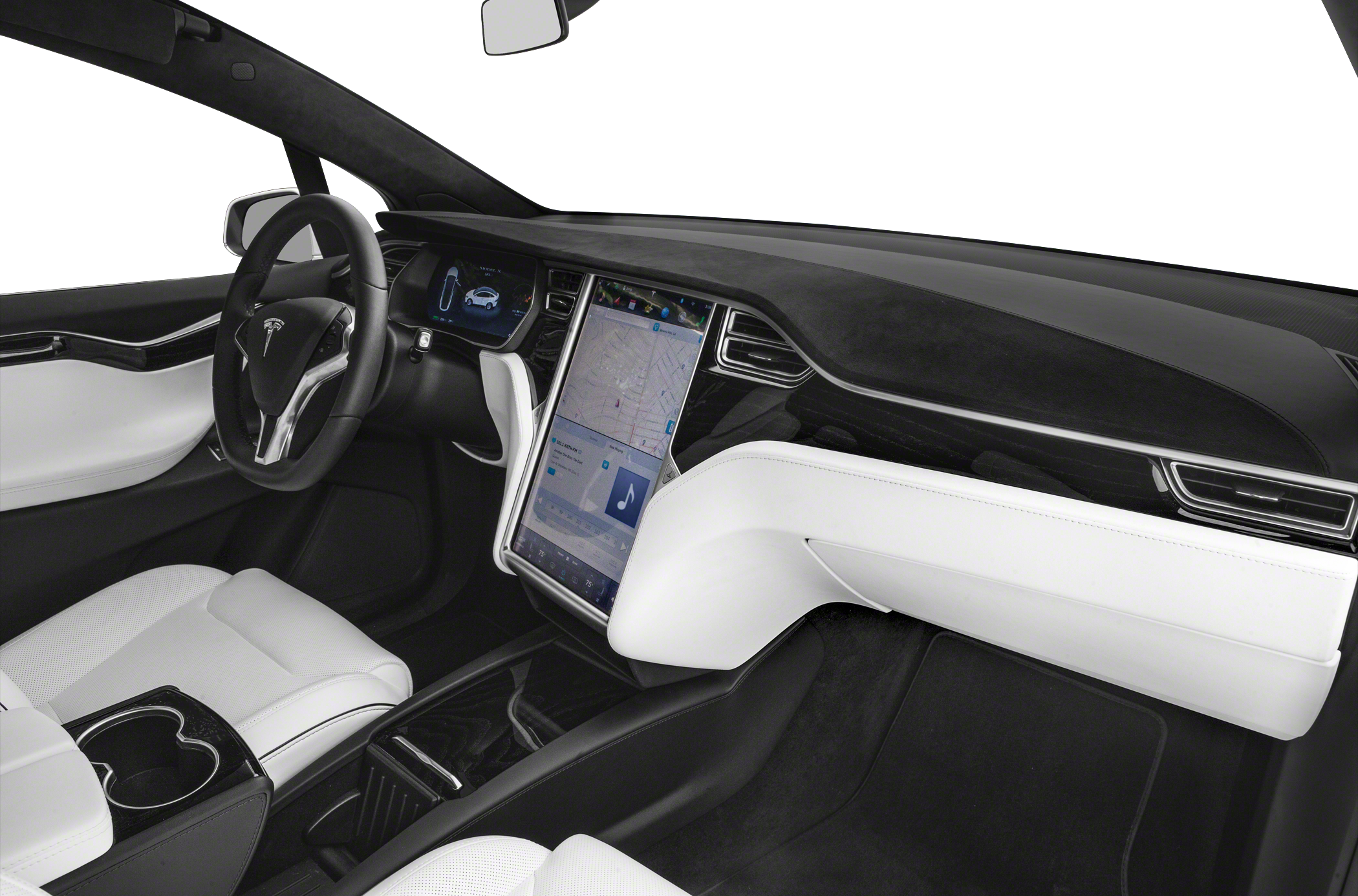 2019 tesla deals model x interior