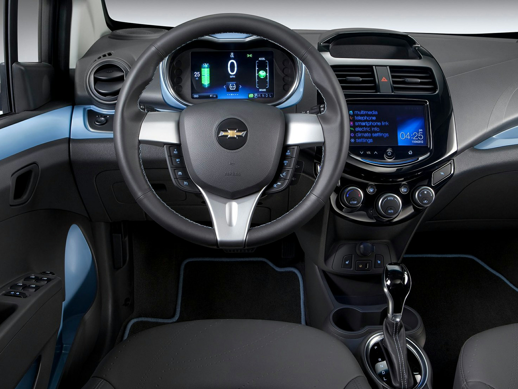 2014 chevrolet deals spark ev range