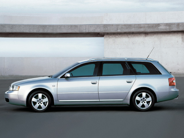 Side view of the 2002 Audi A6