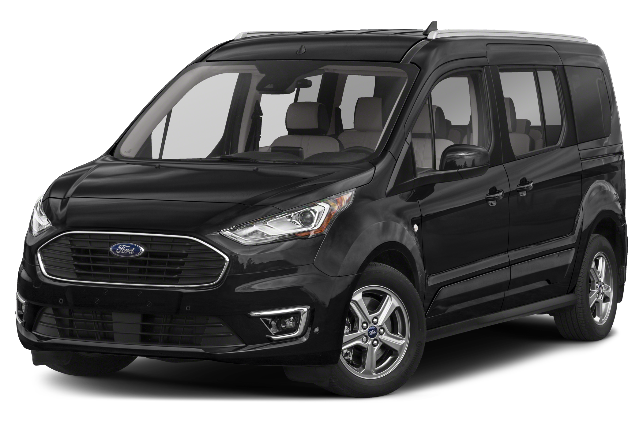 Side view of the 2021 Ford Transit Connect