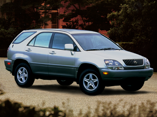 Side view of the 1999 Lexus RX 300