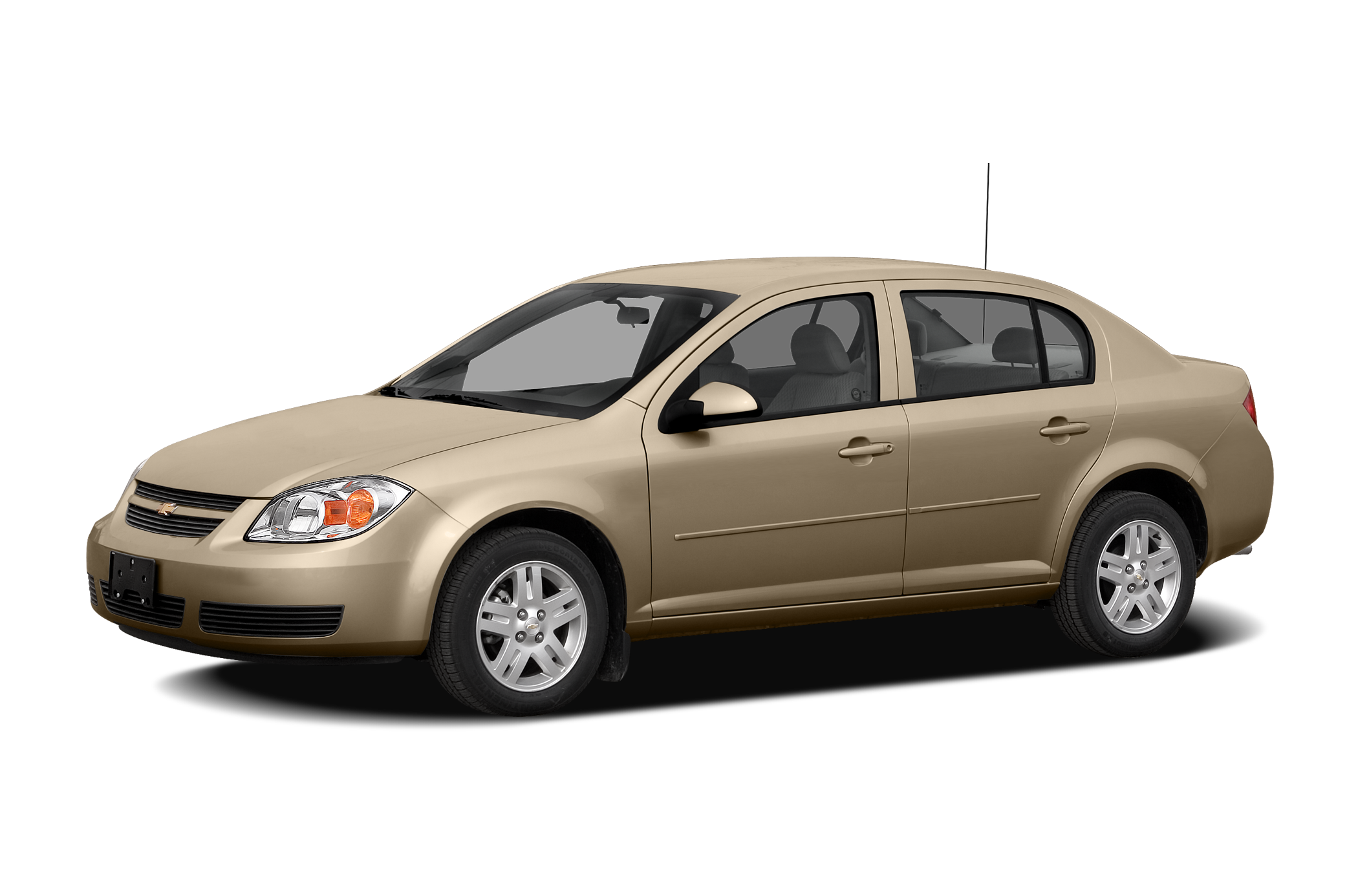 Side view of the 2008 Chevrolet Cobalt