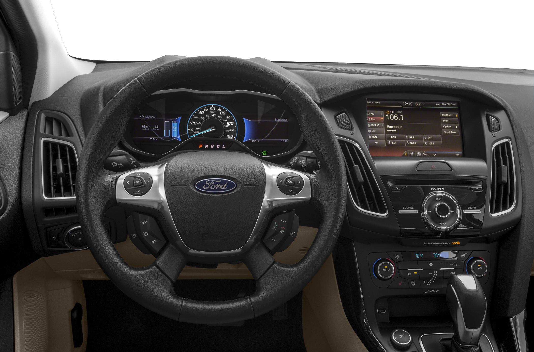 2016 ford deals focus electric range