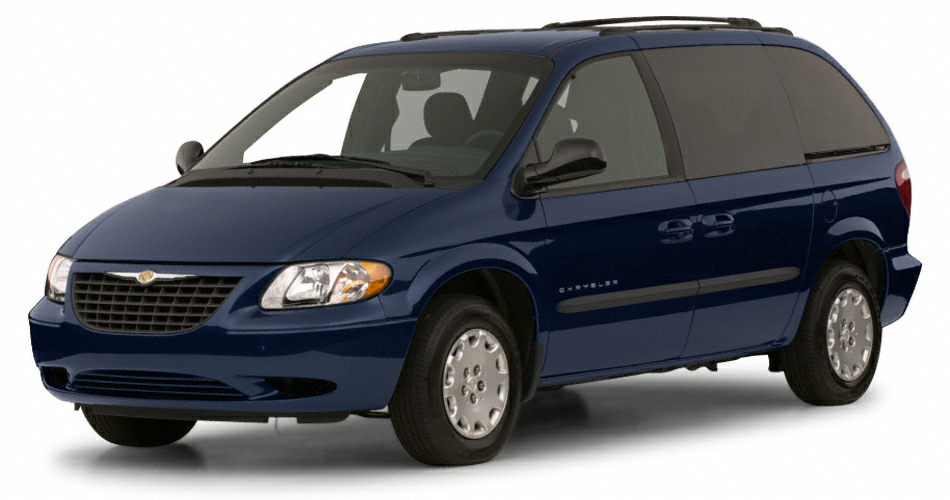 Side view of the 2001 Chrysler Voyager