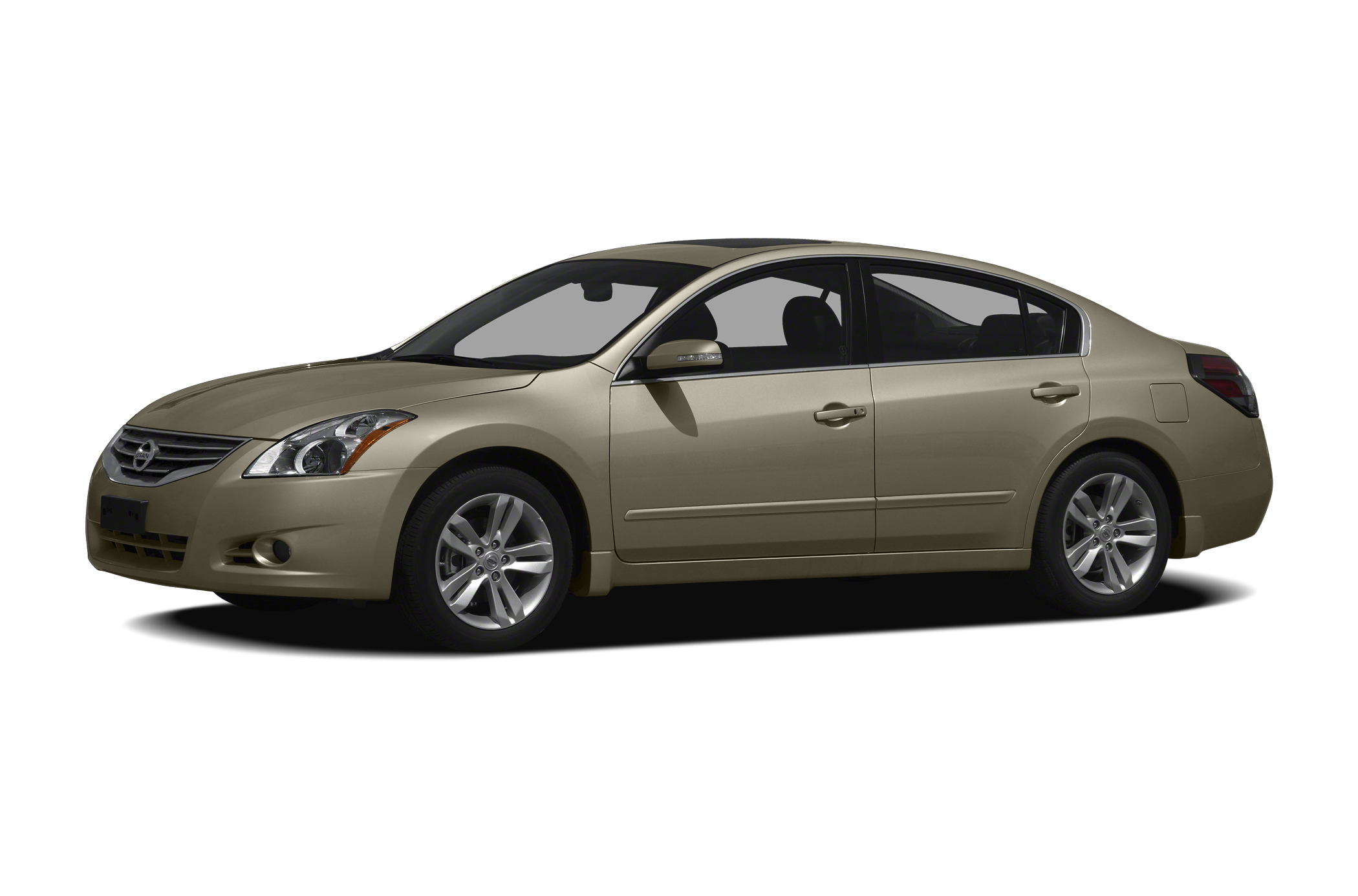 Side view of the 2012 Nissan Altima