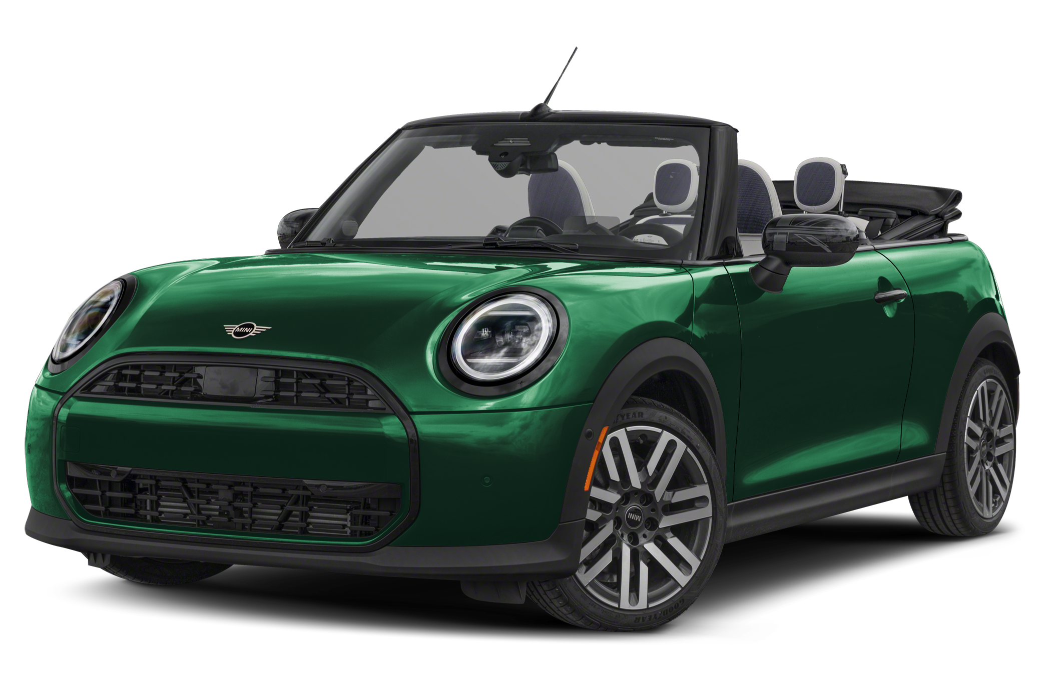 Side view of the 2026 MINI Convertible
