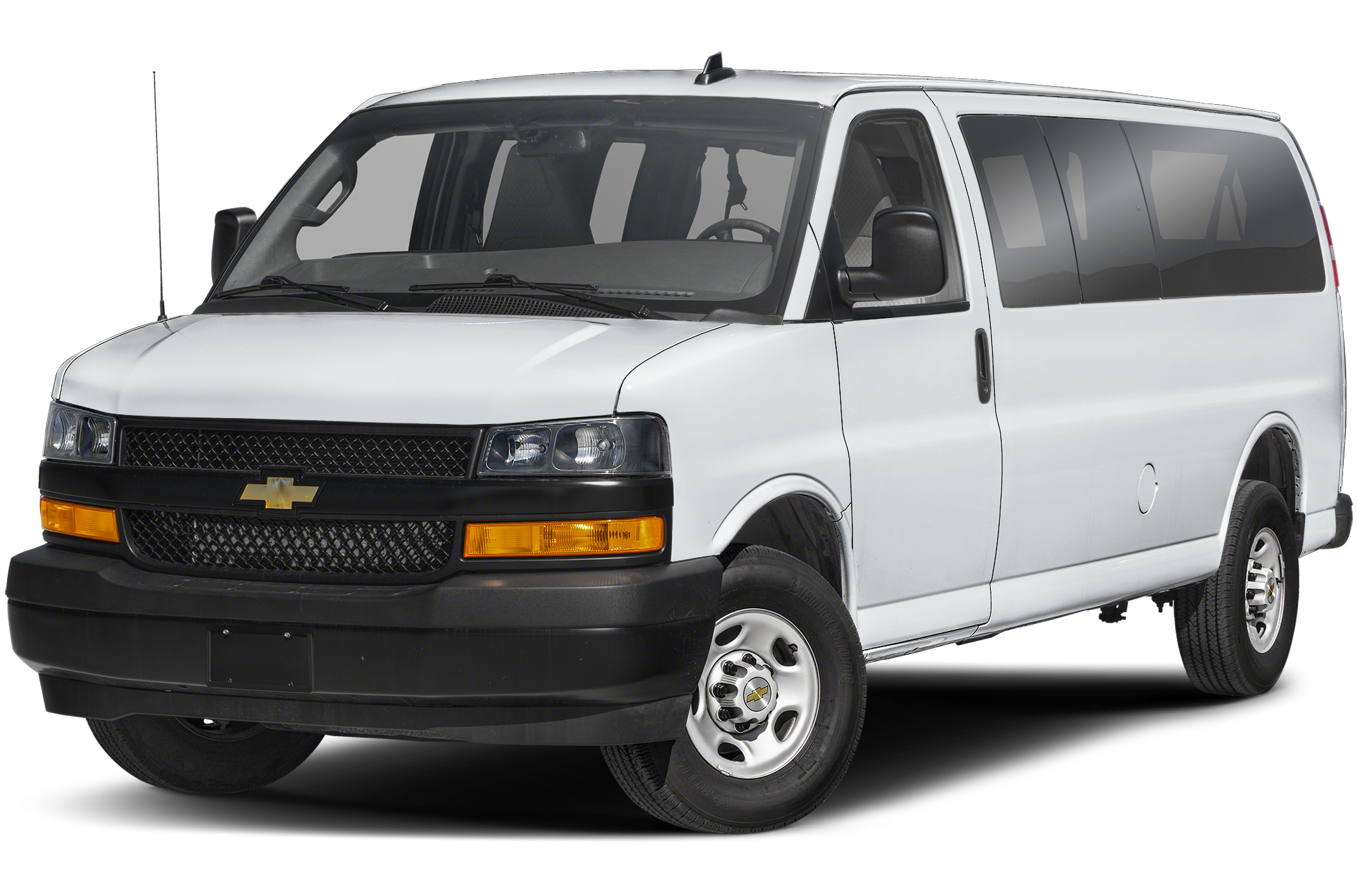 Side view of the 2025 Chevrolet Express 3500