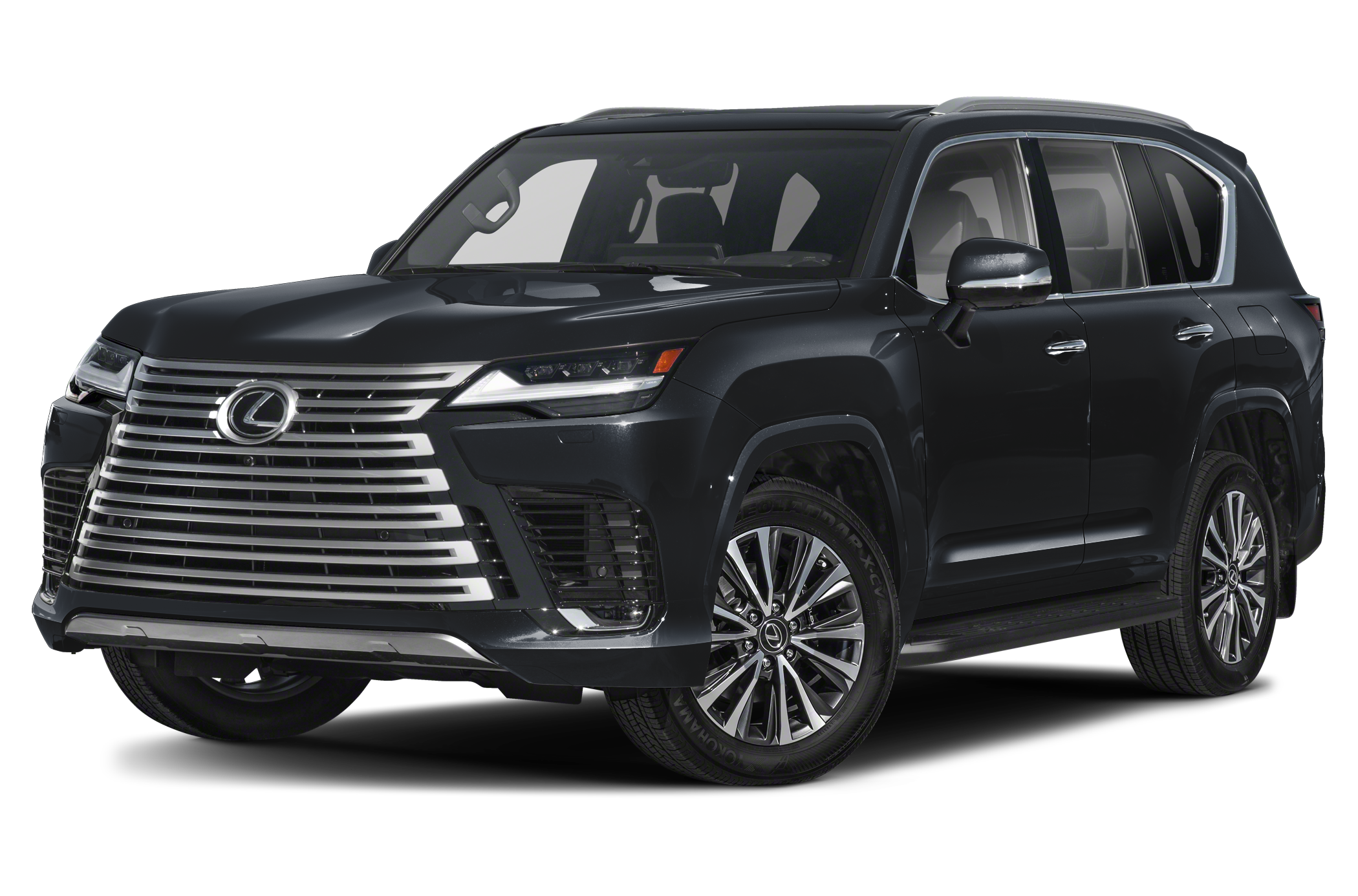 Side view of the 2024 Lexus LX 600 Luxury
