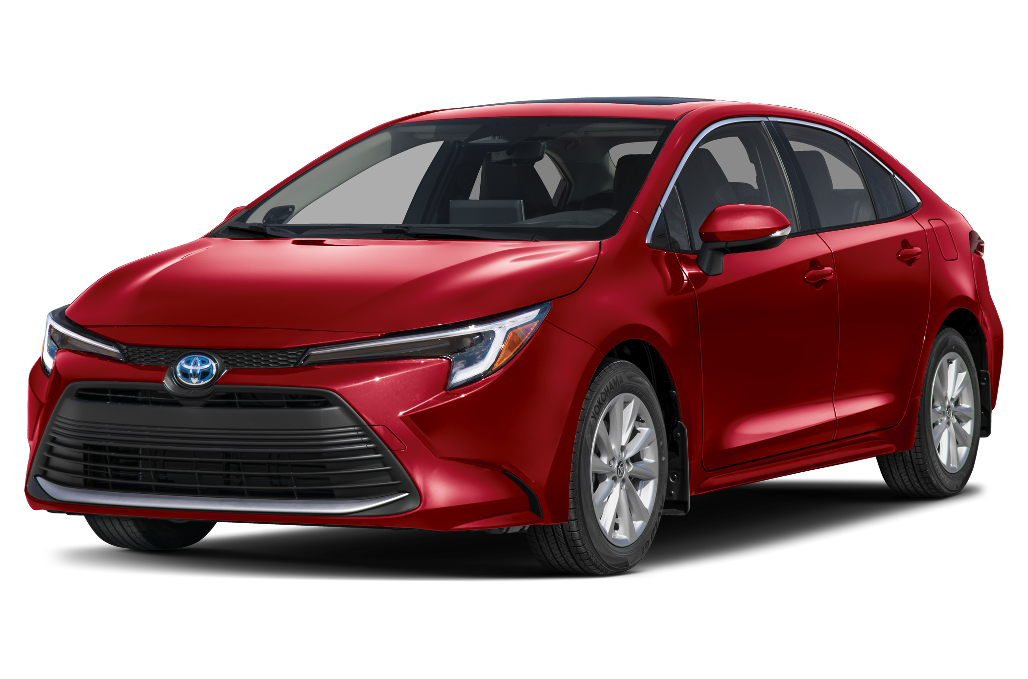 Side view of the 2026 Toyota Corolla Hybrid