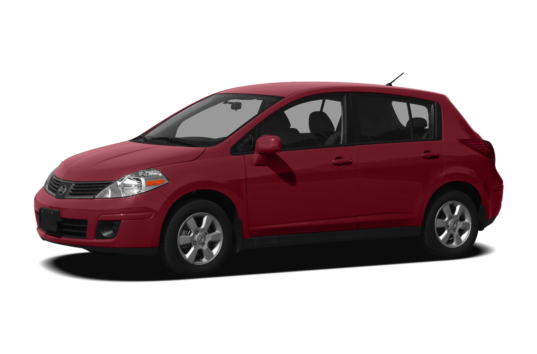 2011 nissan versa hatchback red