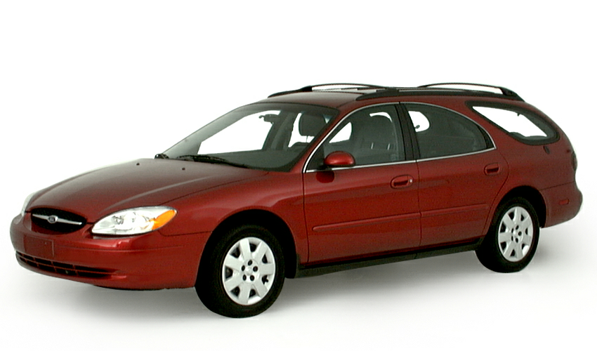 Side view of the 2001 Ford Taurus