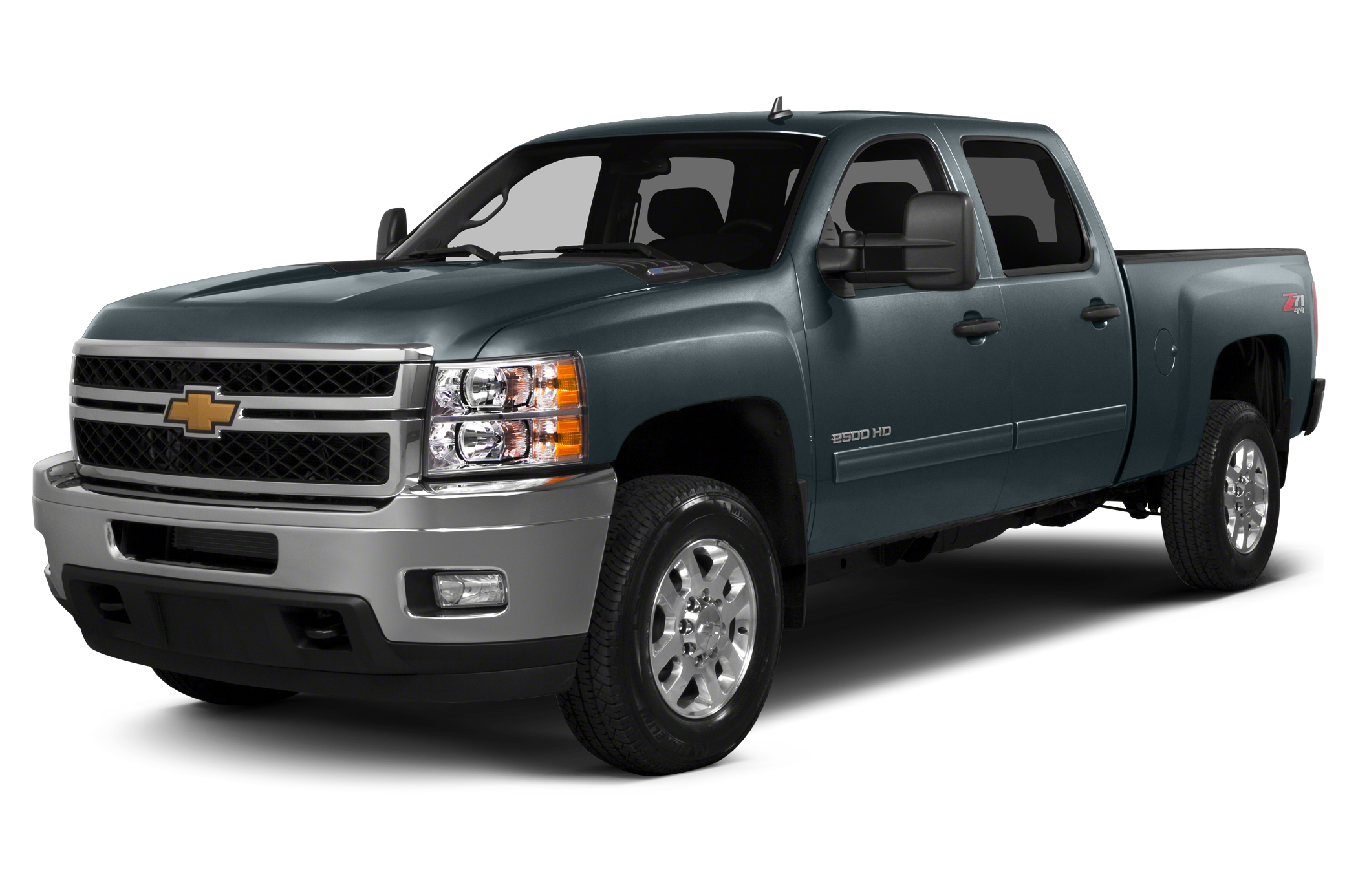 Side view of the 2014 Chevrolet Silverado 2500