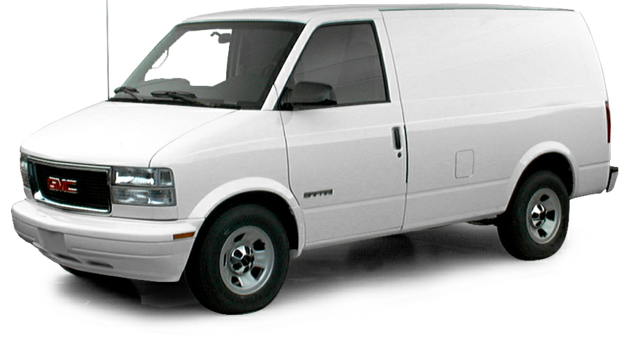 Side view of the 2001 GMC Safari