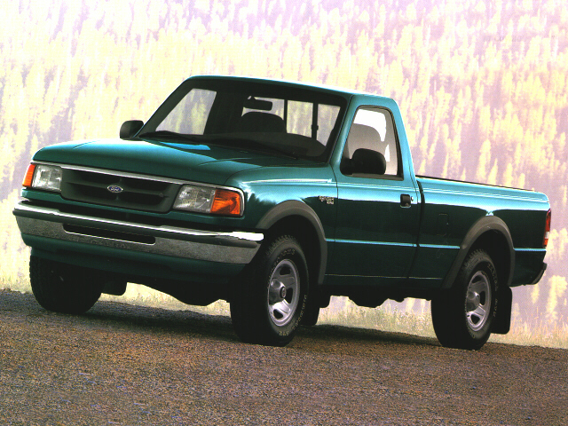 Side view of the 1997 Ford Ranger