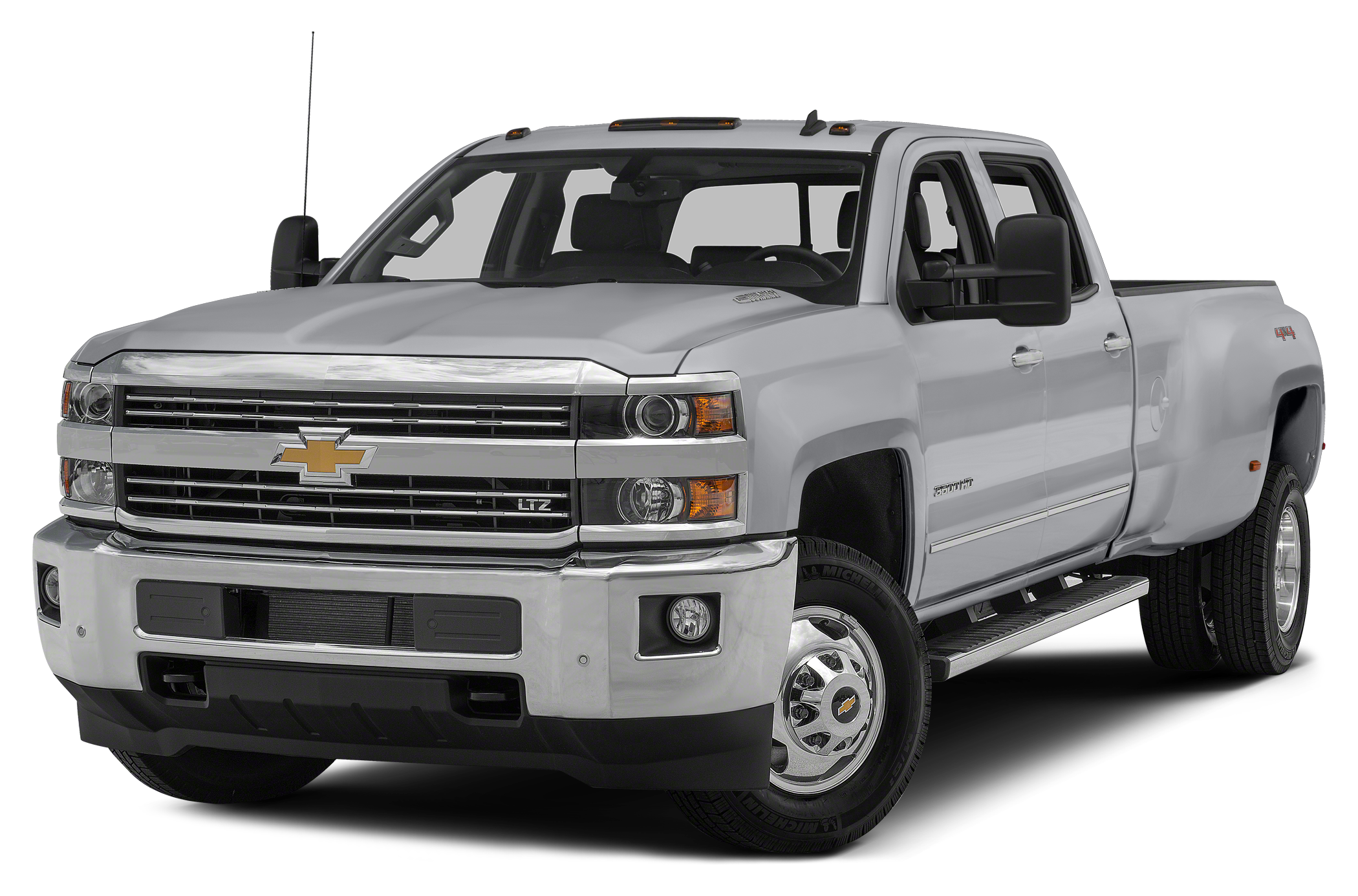 Side view of the 2018 Chevrolet Silverado 3500