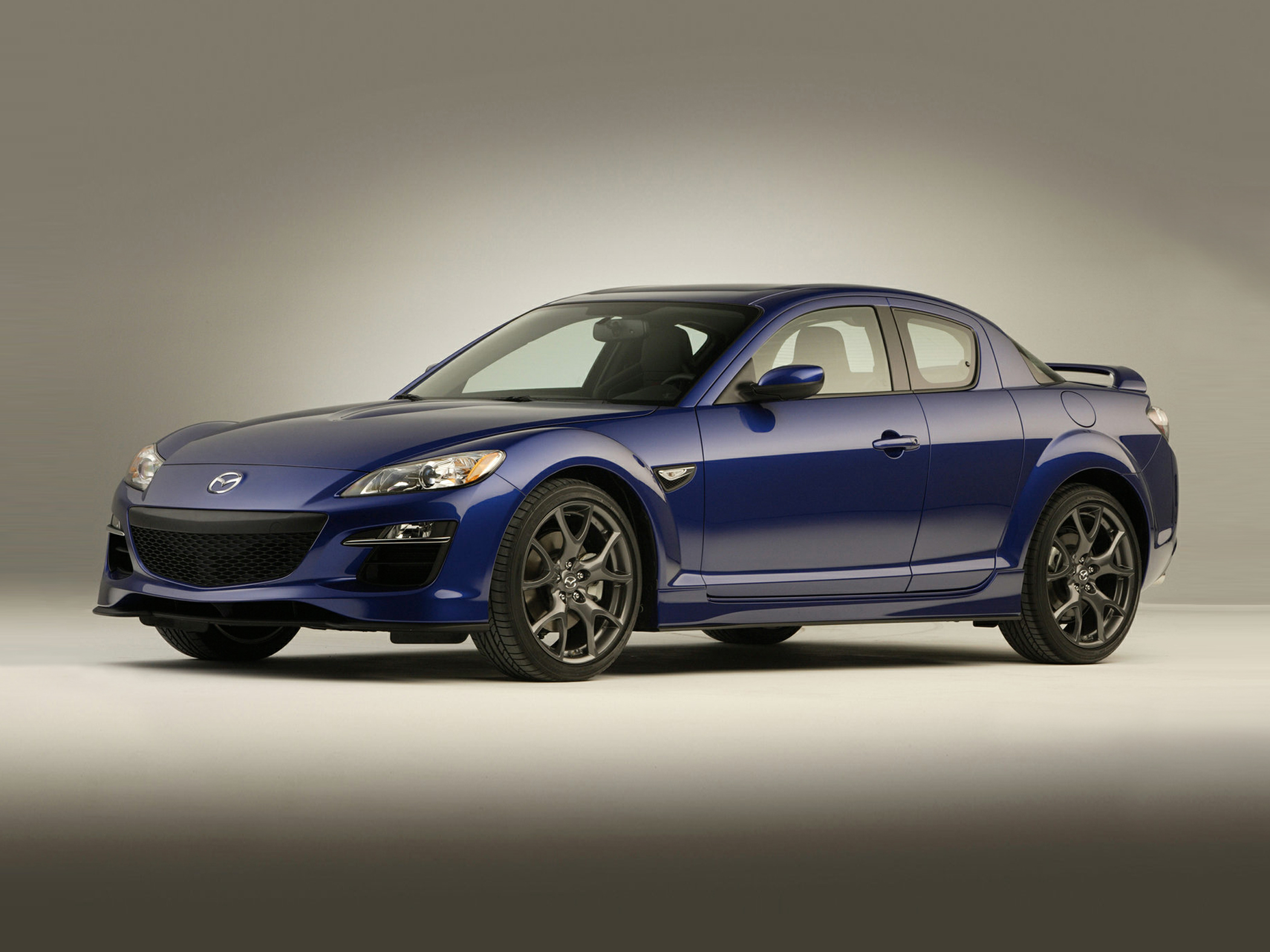 mazda rx 8 2009 bleu