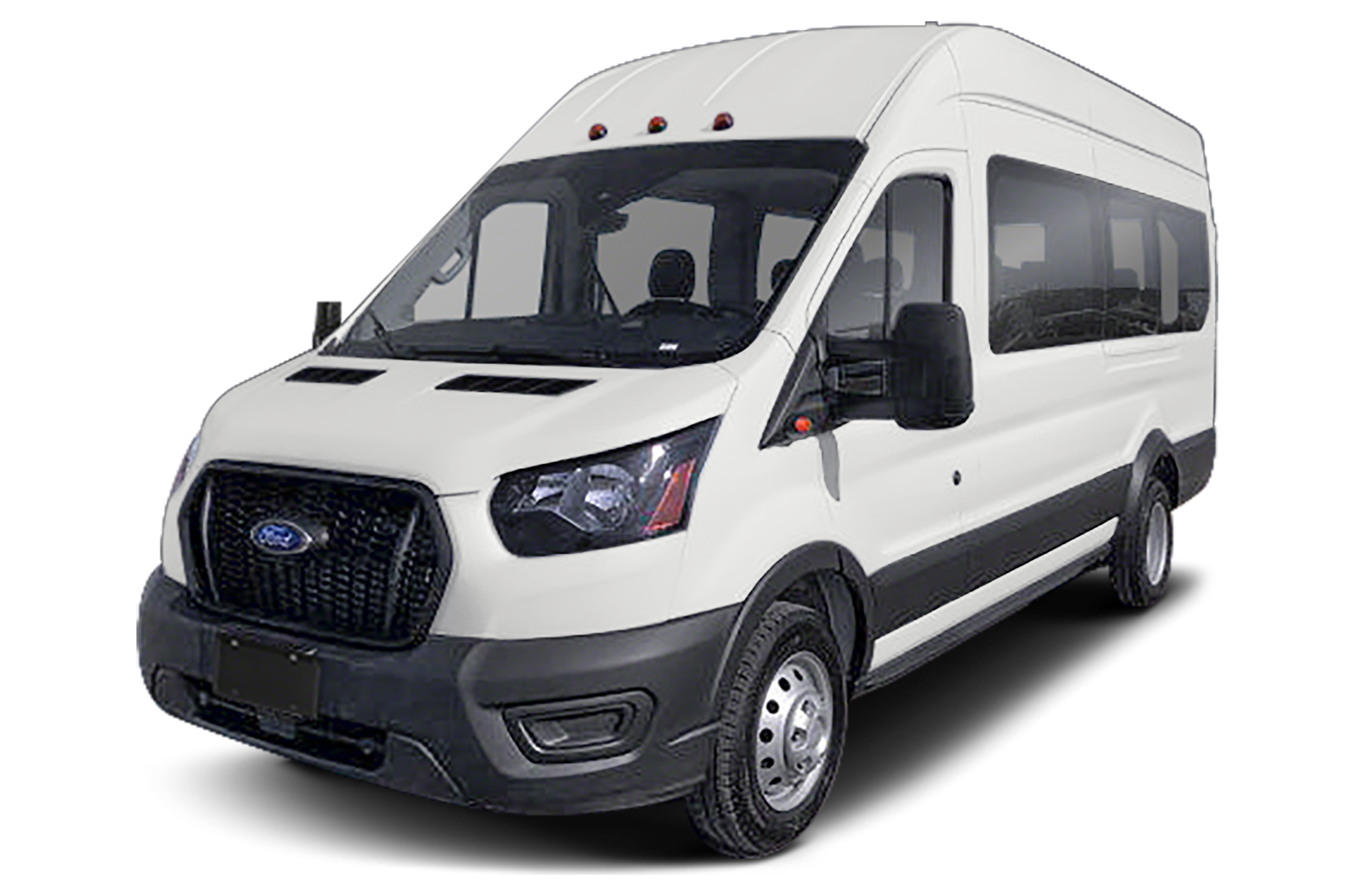 Side view of the 2025 Ford Transit-350