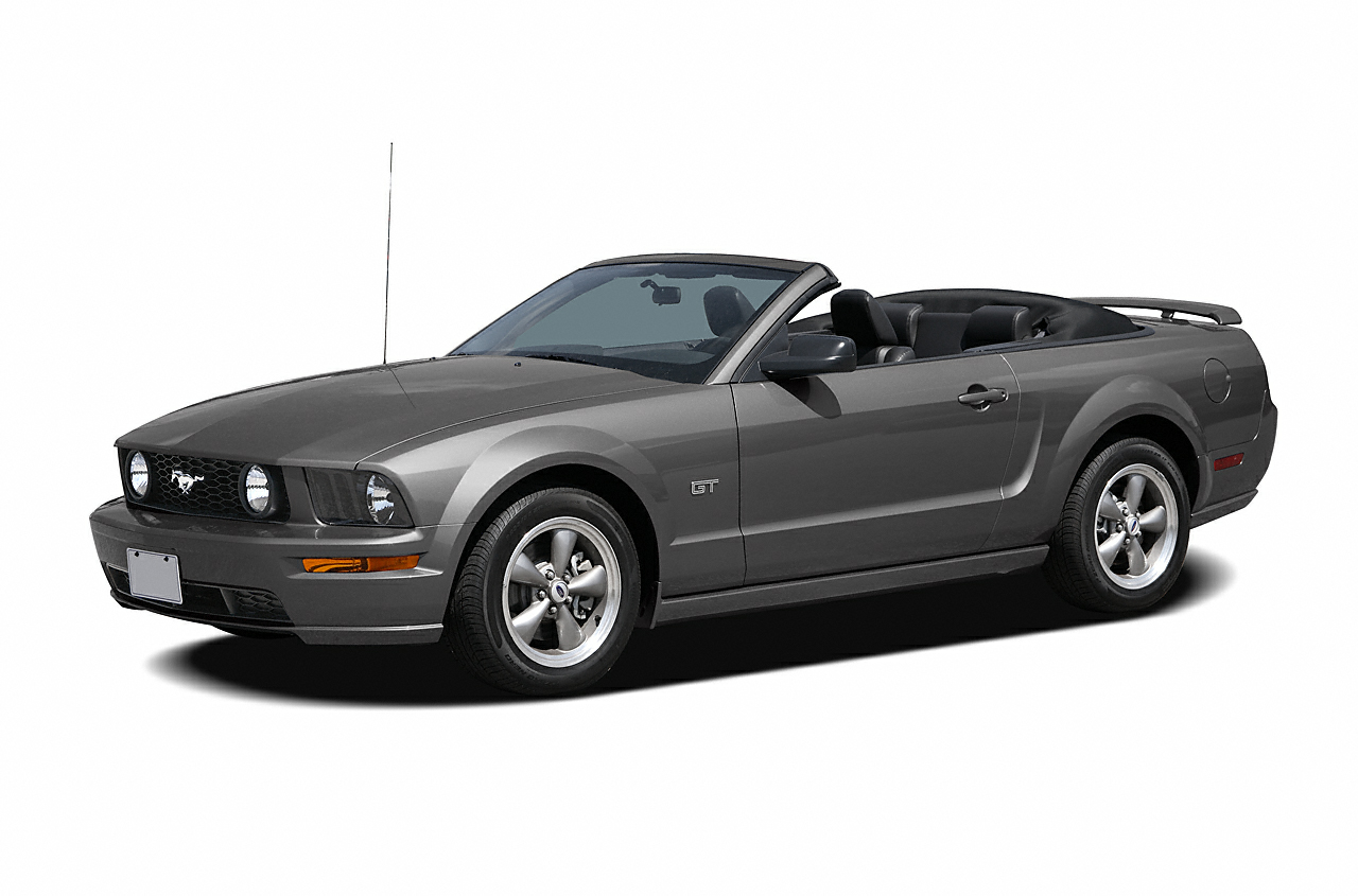 Side view of the 2006 Ford Mustang