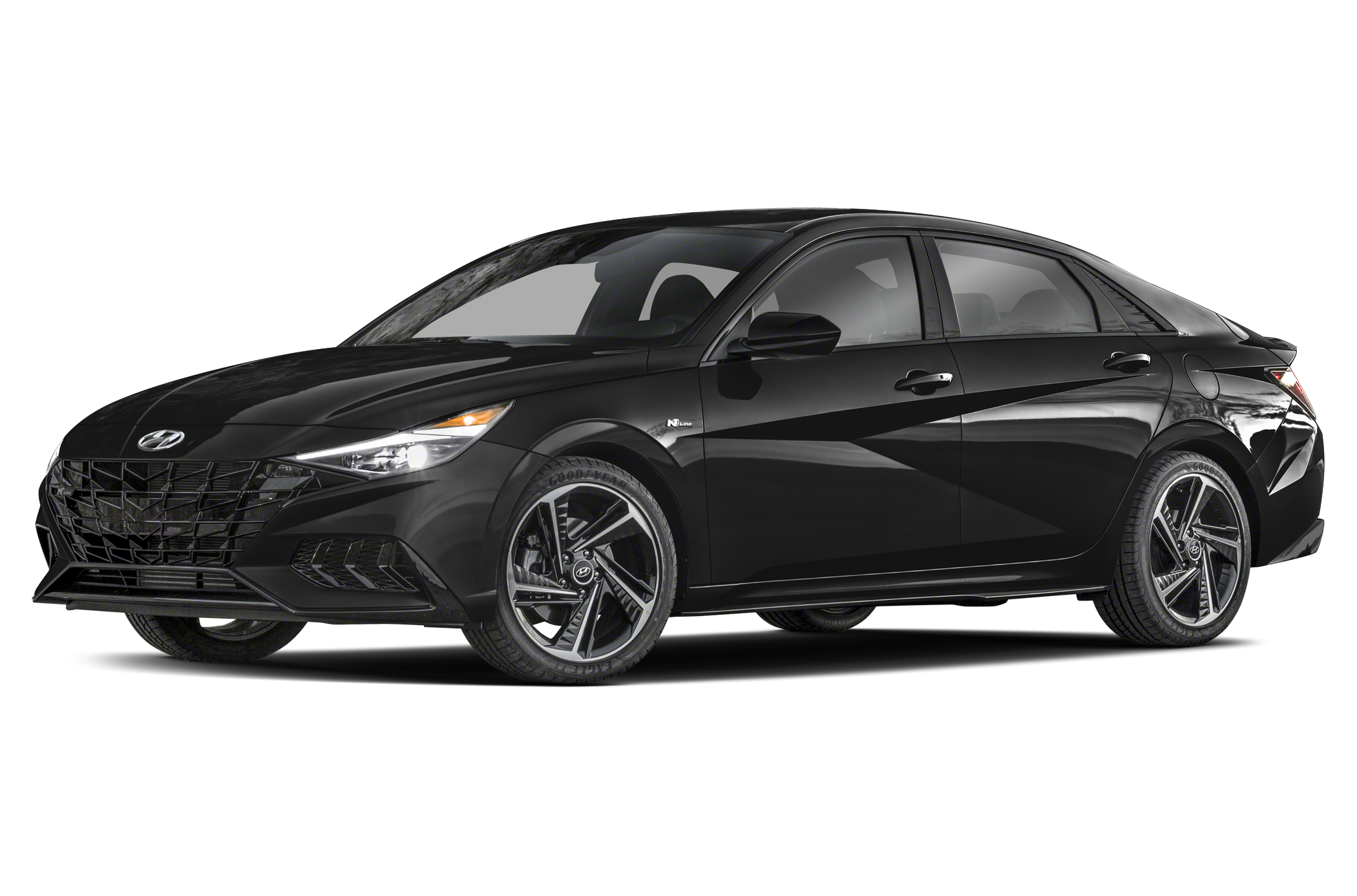 Side view of the 2023 Hyundai Elantra
