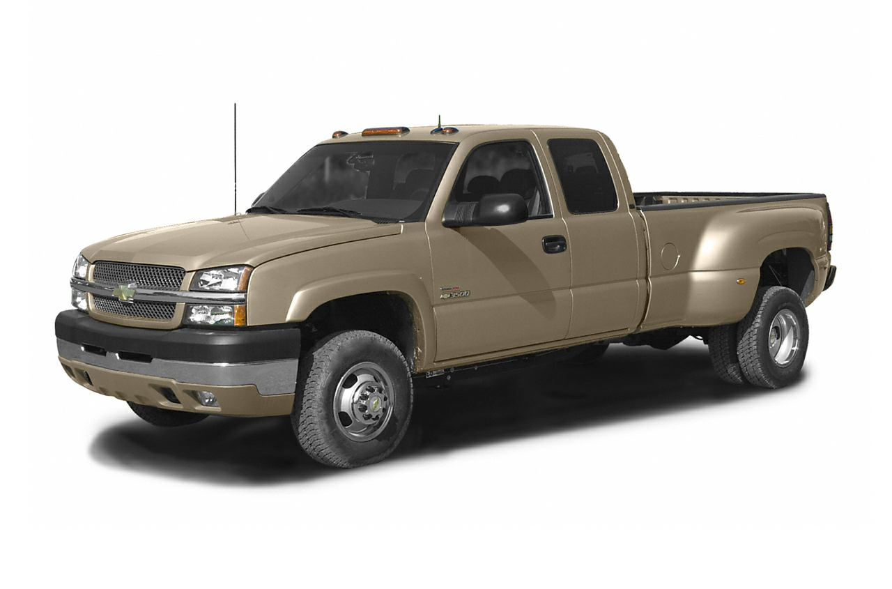 Side view of the 2004 Chevrolet Silverado 3500