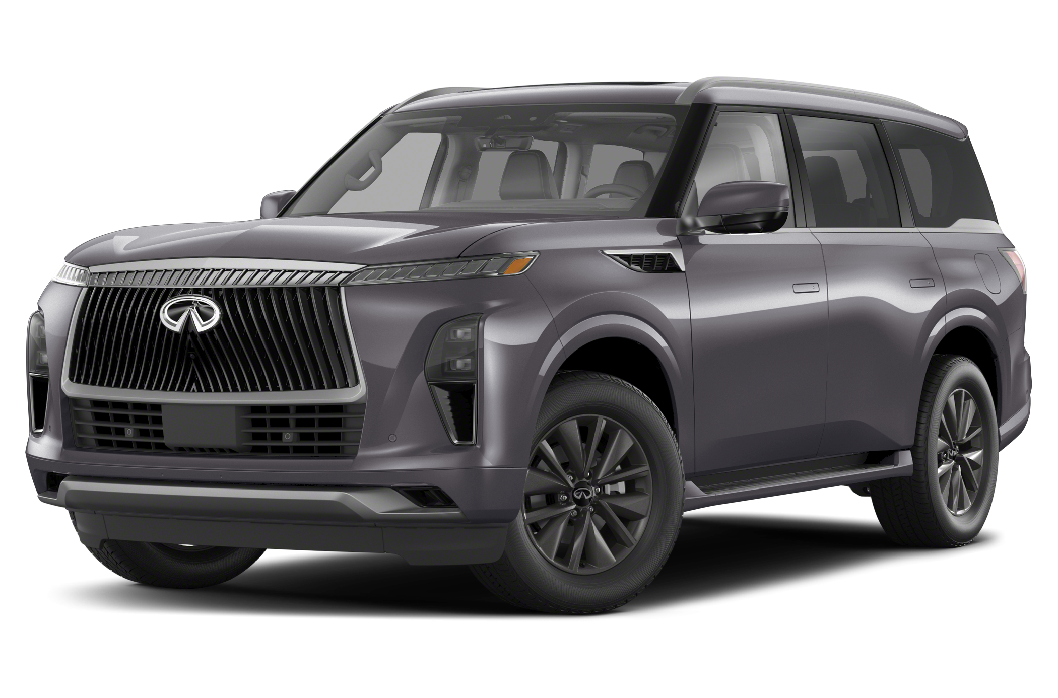 Side view of the 2025 INFINITI QX80