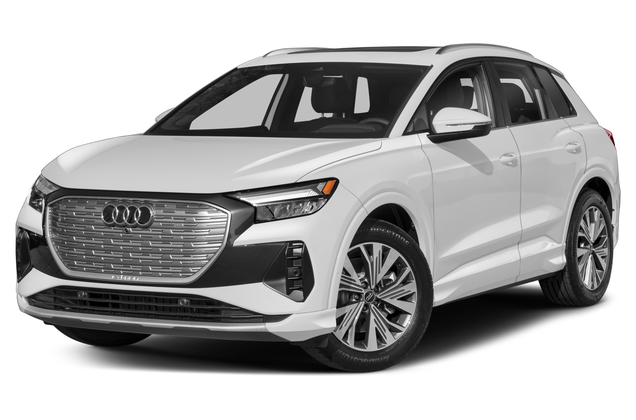 Side view of the 2023 Audi Q4 e-tron