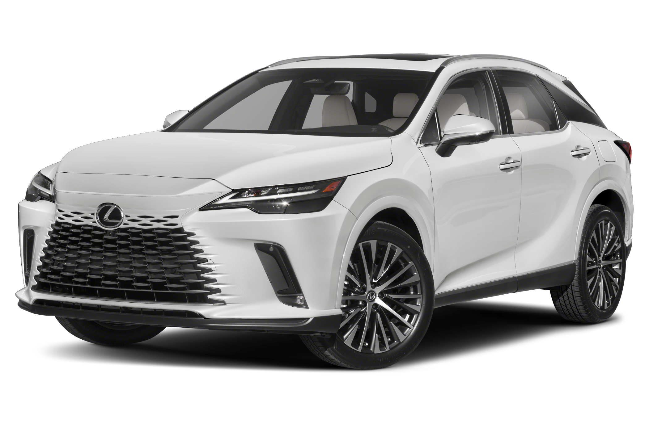 Side view of the 2024 Lexus RX 350 Premium