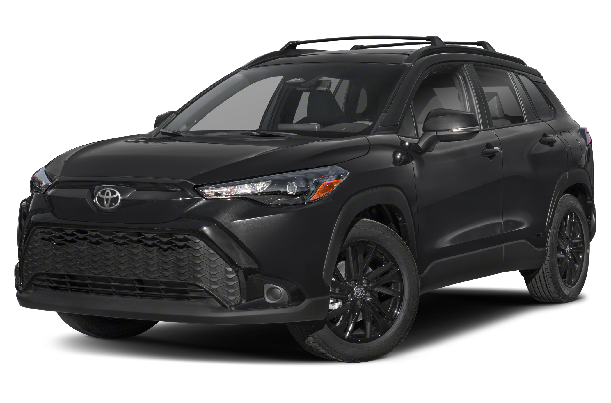 Side view of the 2025 Toyota Corolla Cross Hybrid