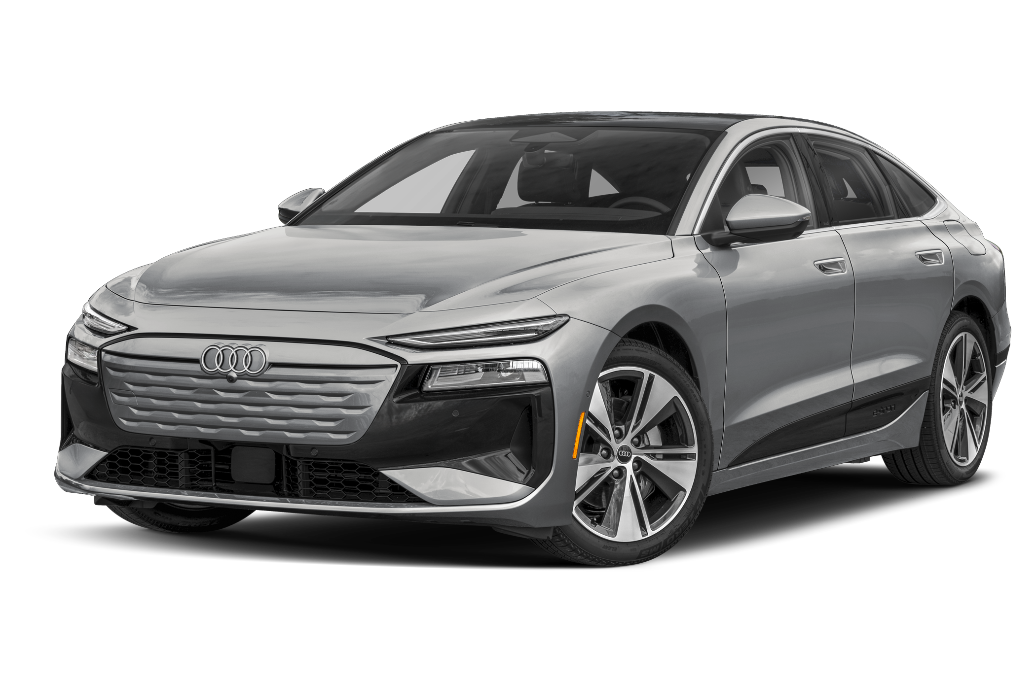 Side view of the 2027 Audi A6 e-tron