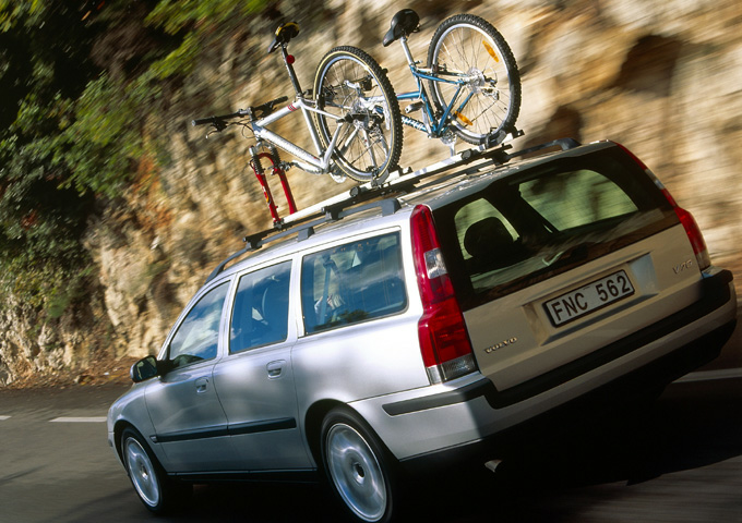 Volvo v70 cheap bike rack