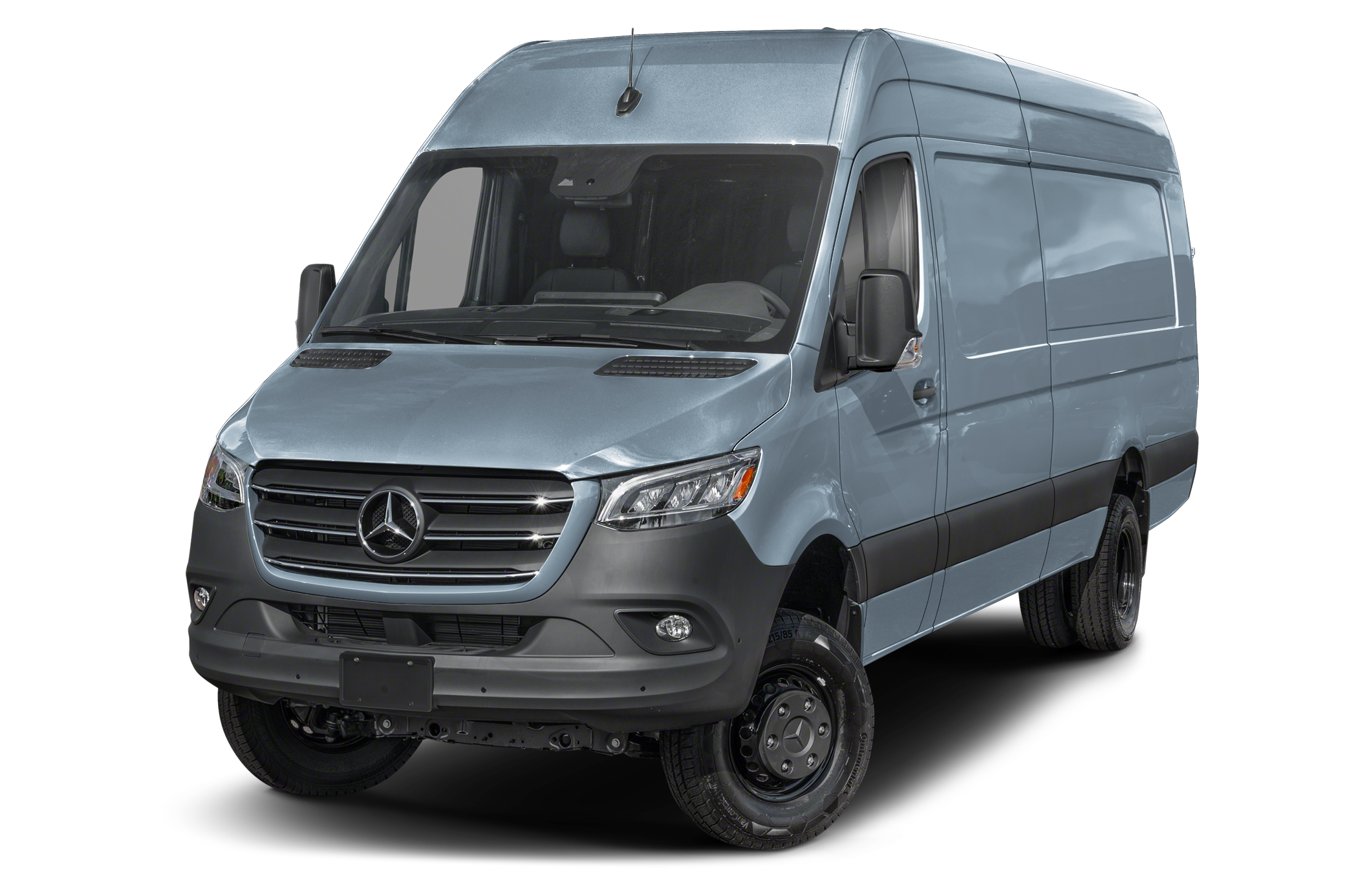 Side view of the 2025 Mercedes-Benz Sprinter 3500 High Roof