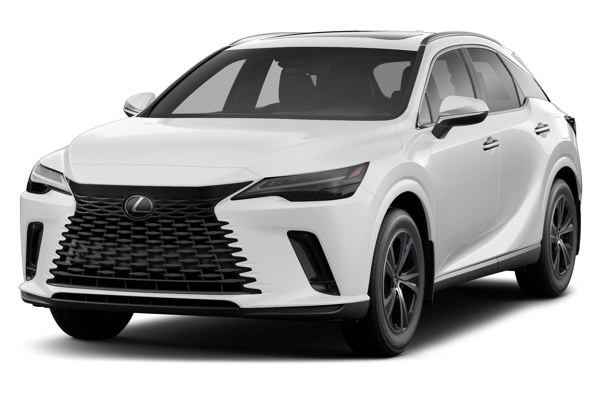 Side view of the 2026 Lexus RX 350h