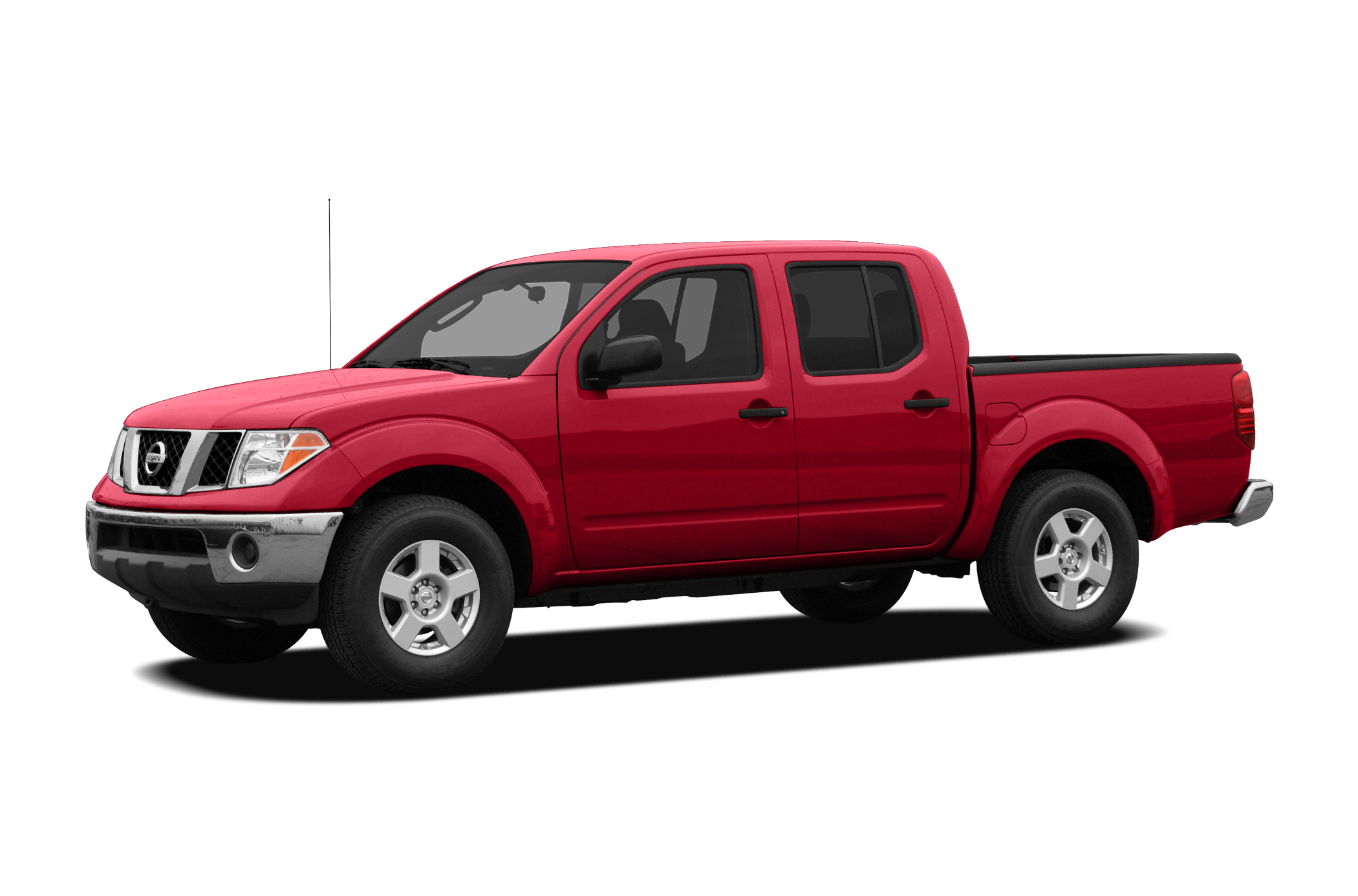 Side view of the 2008 Nissan Frontier