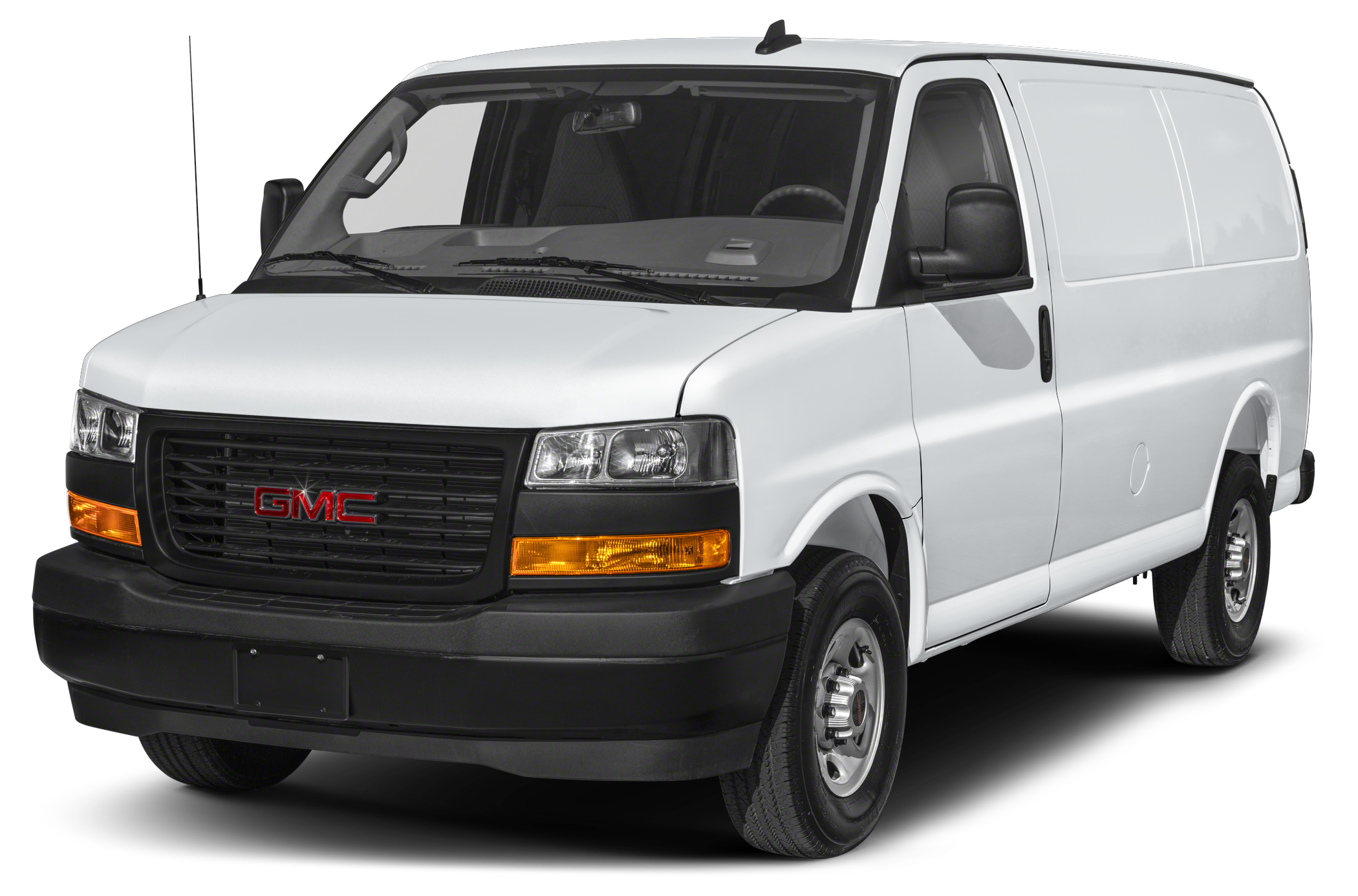 Side view of the 2026 GMC Savana 3500