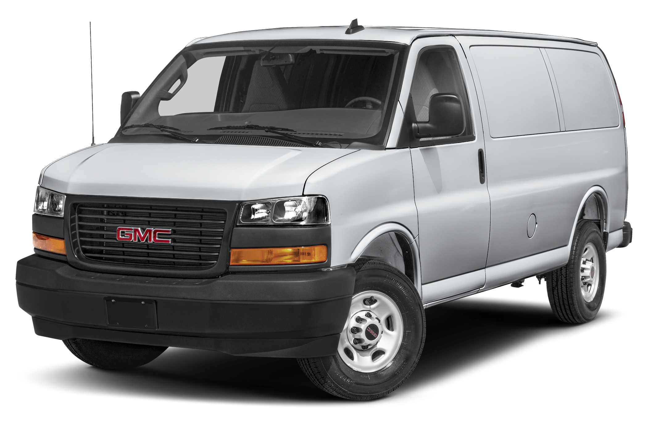Side view of the 2026 GMC Savana 3500 LS