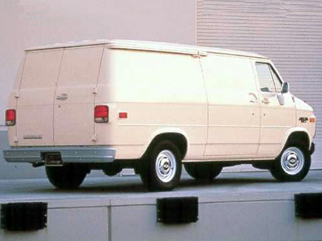 Types of chevy store vans