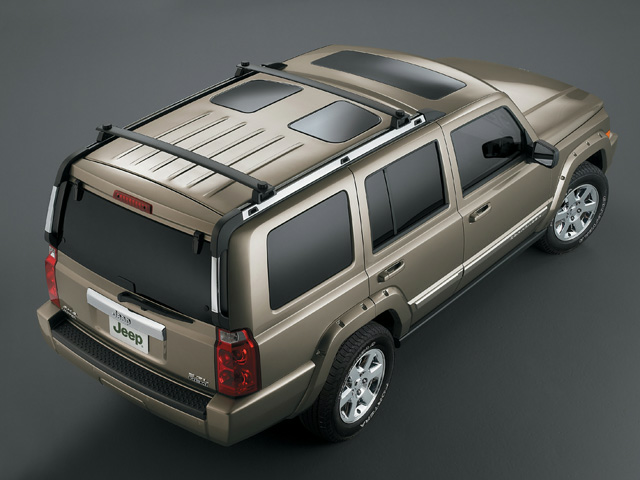 Jeep commander roof online rails