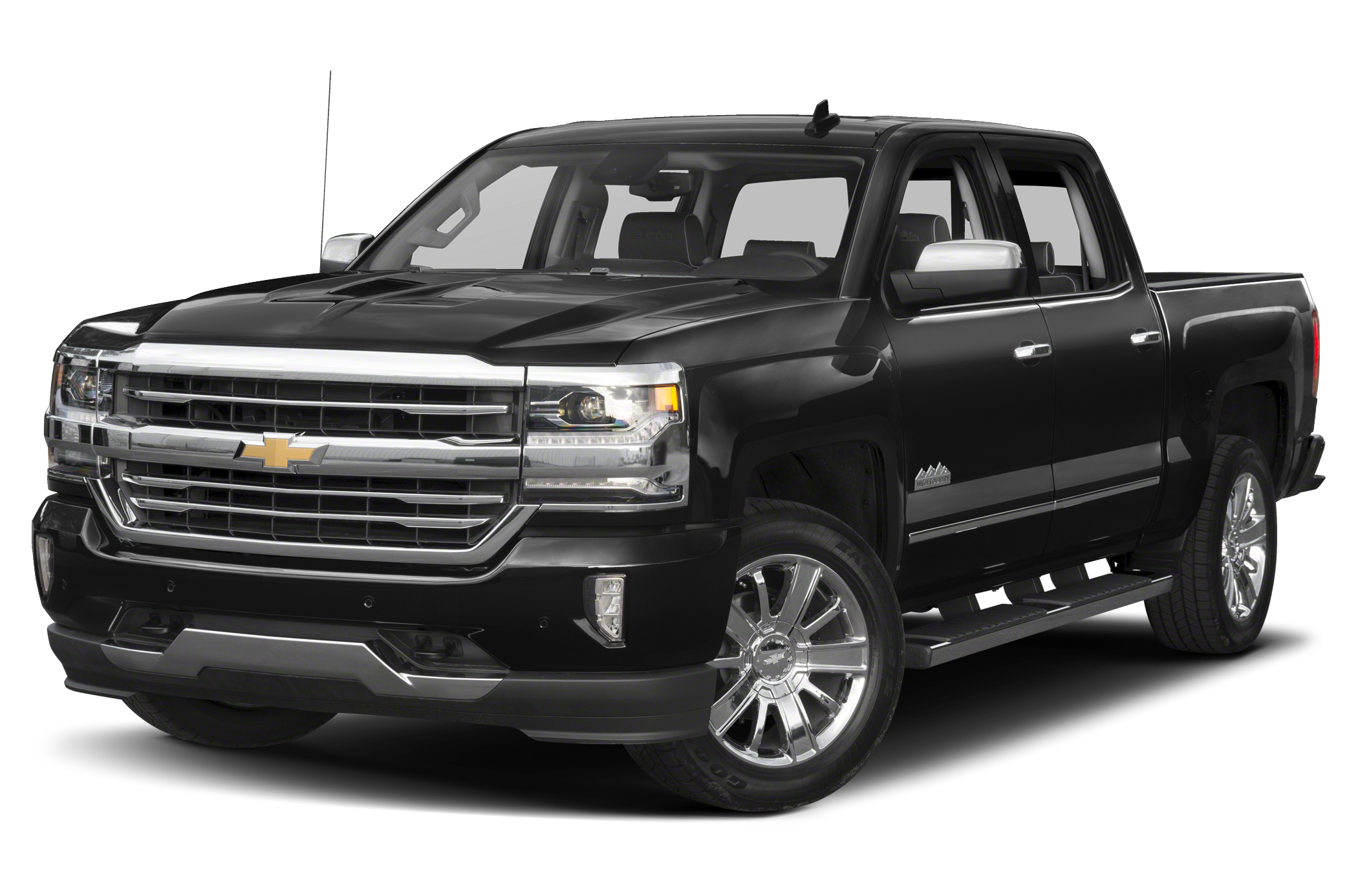Side view of the 2017 Chevrolet Silverado 1500