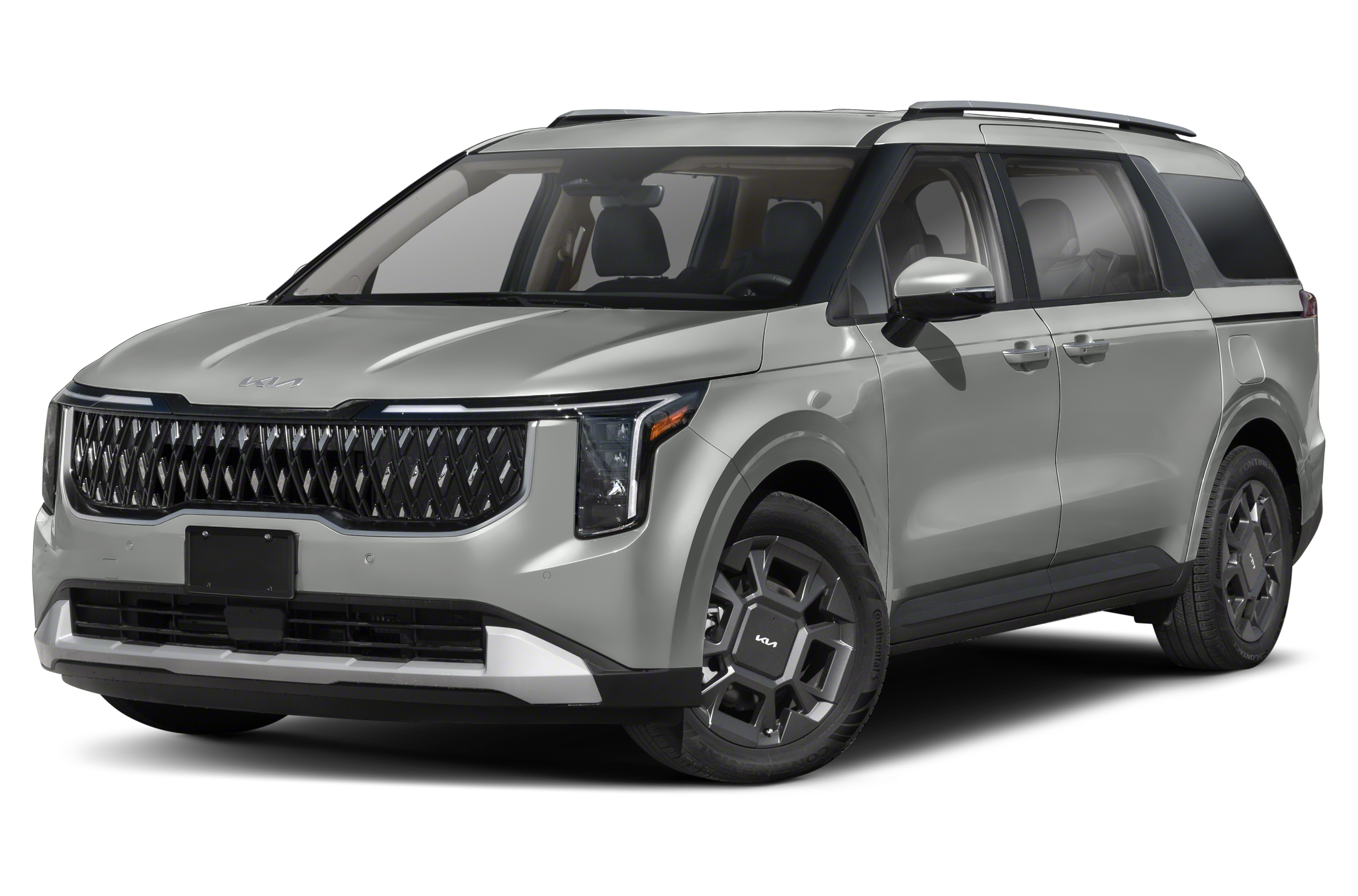 Side view of the 2026 Kia Carnival Hybrid