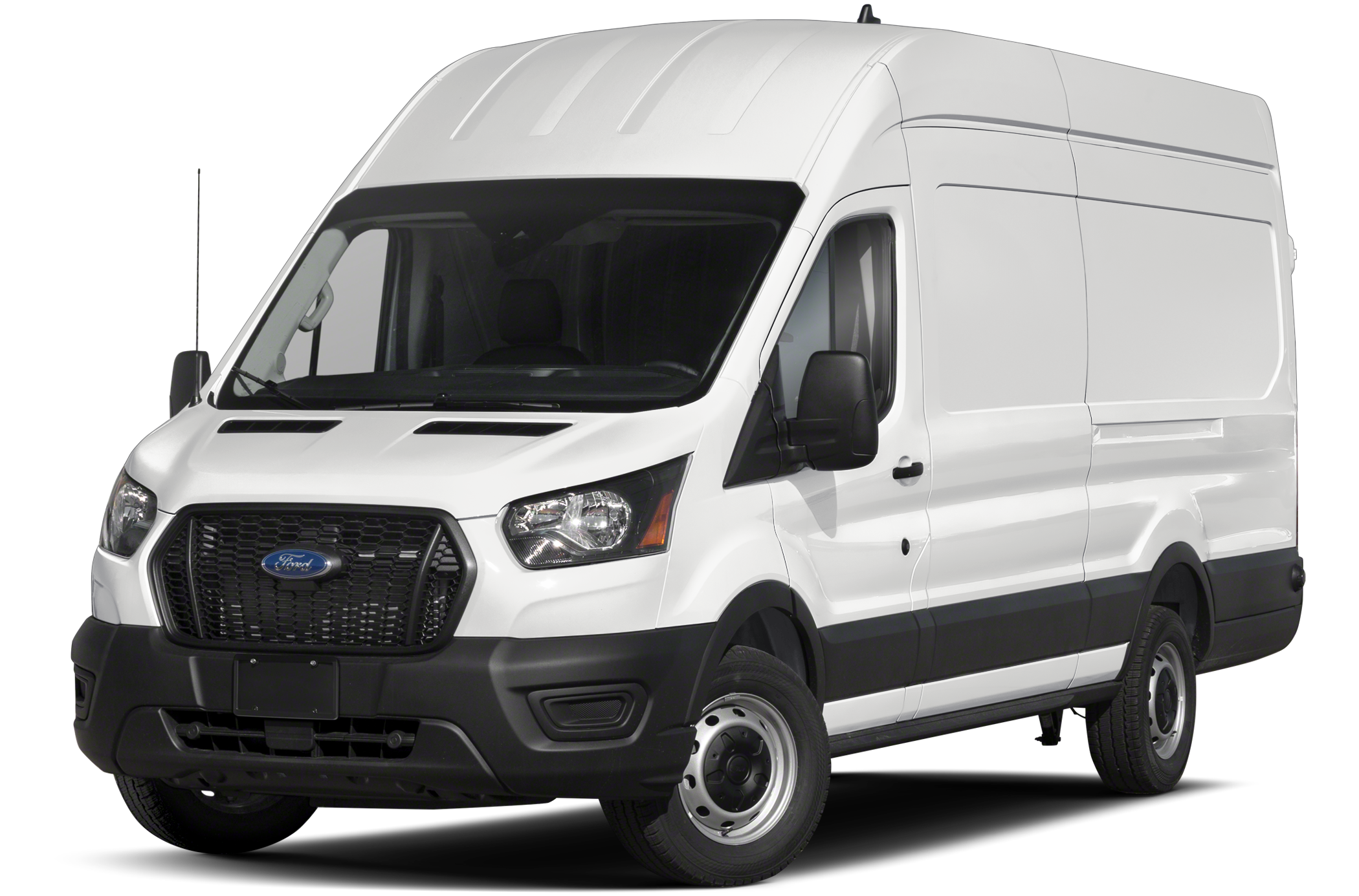 Side view of the 2024 Ford Transit-350