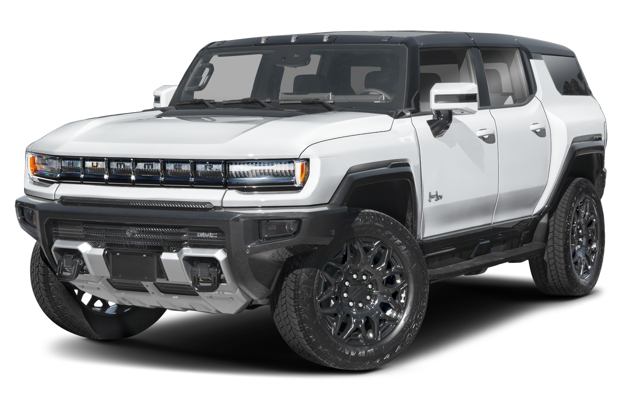 Side view of the 2024 GMC HUMMER EV SUV
