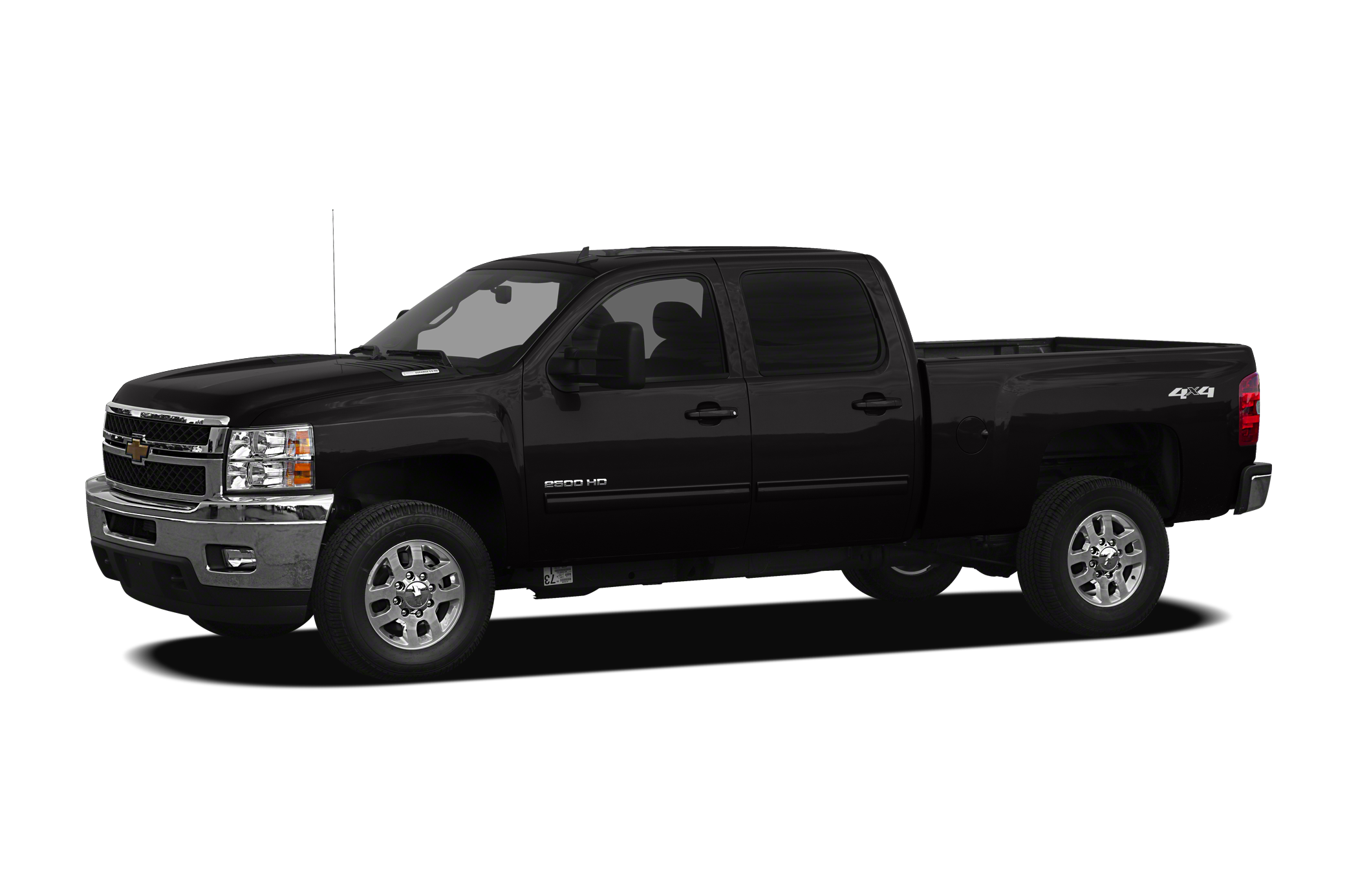 Side view of the 2012 Chevrolet Silverado 3500